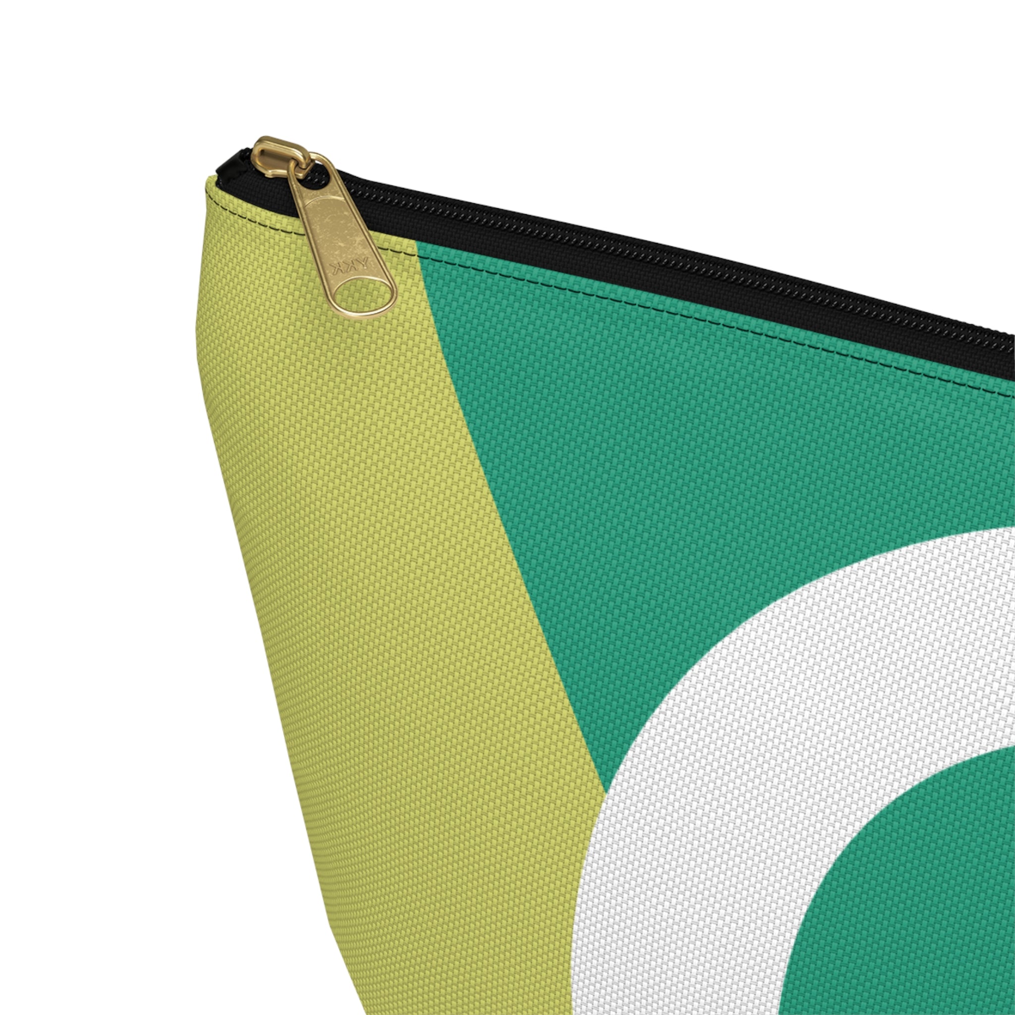 Initials Colorblock Accessory Pouch — Monogram G T-Bottom Cosmetic Bag