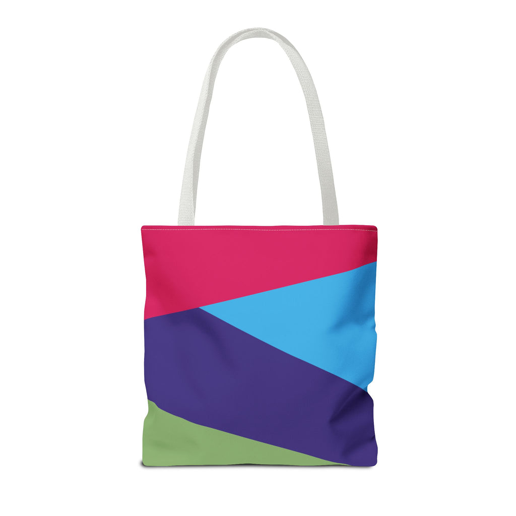 Colorblock Tote Bag