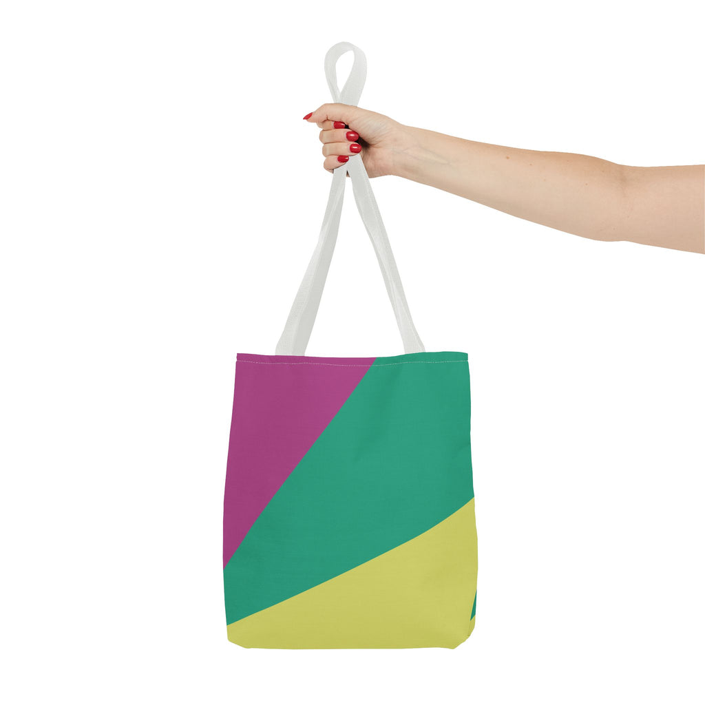 Colorblock Tote Bag
