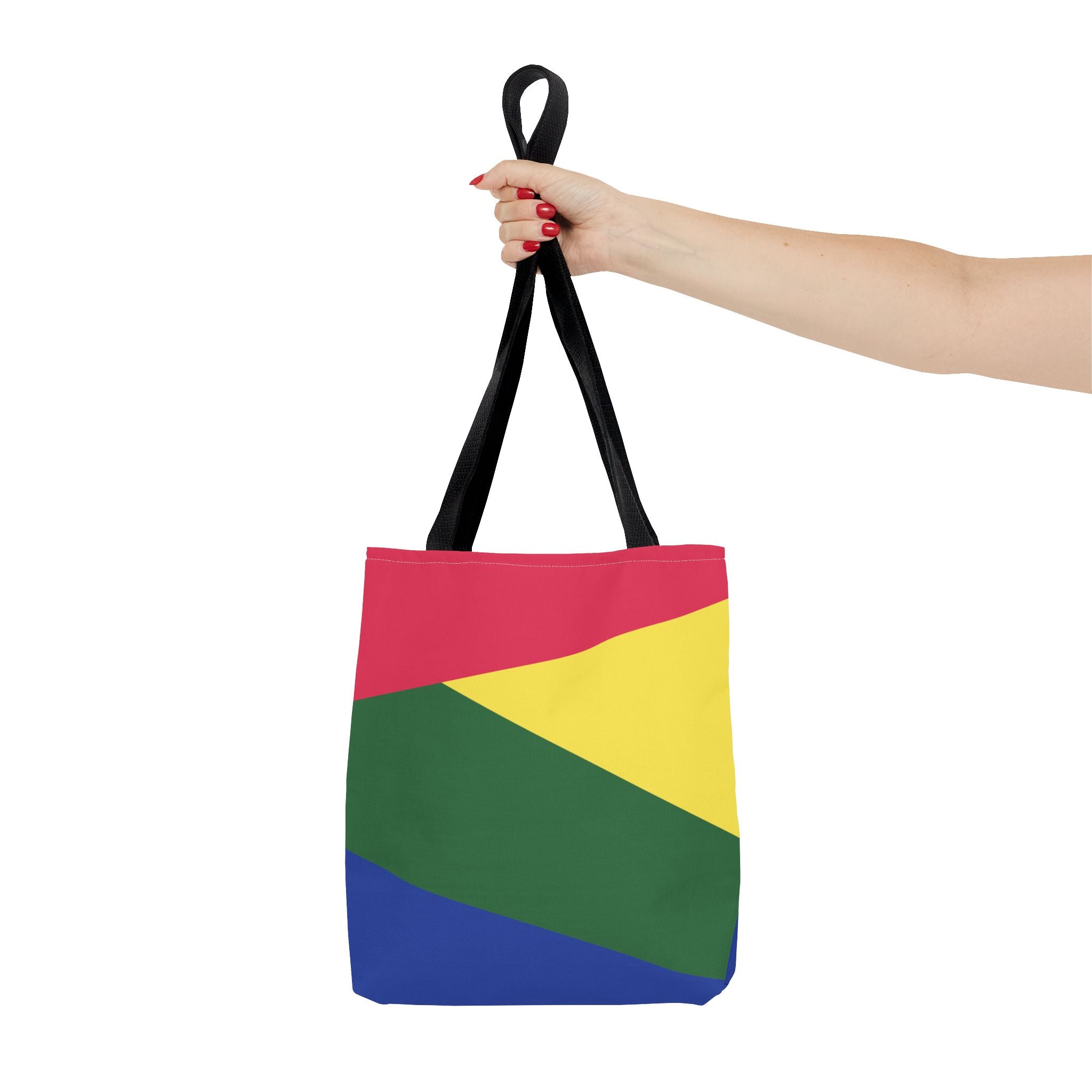 Colorblock Tote Bag