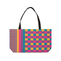 Colorblock Tote Bag