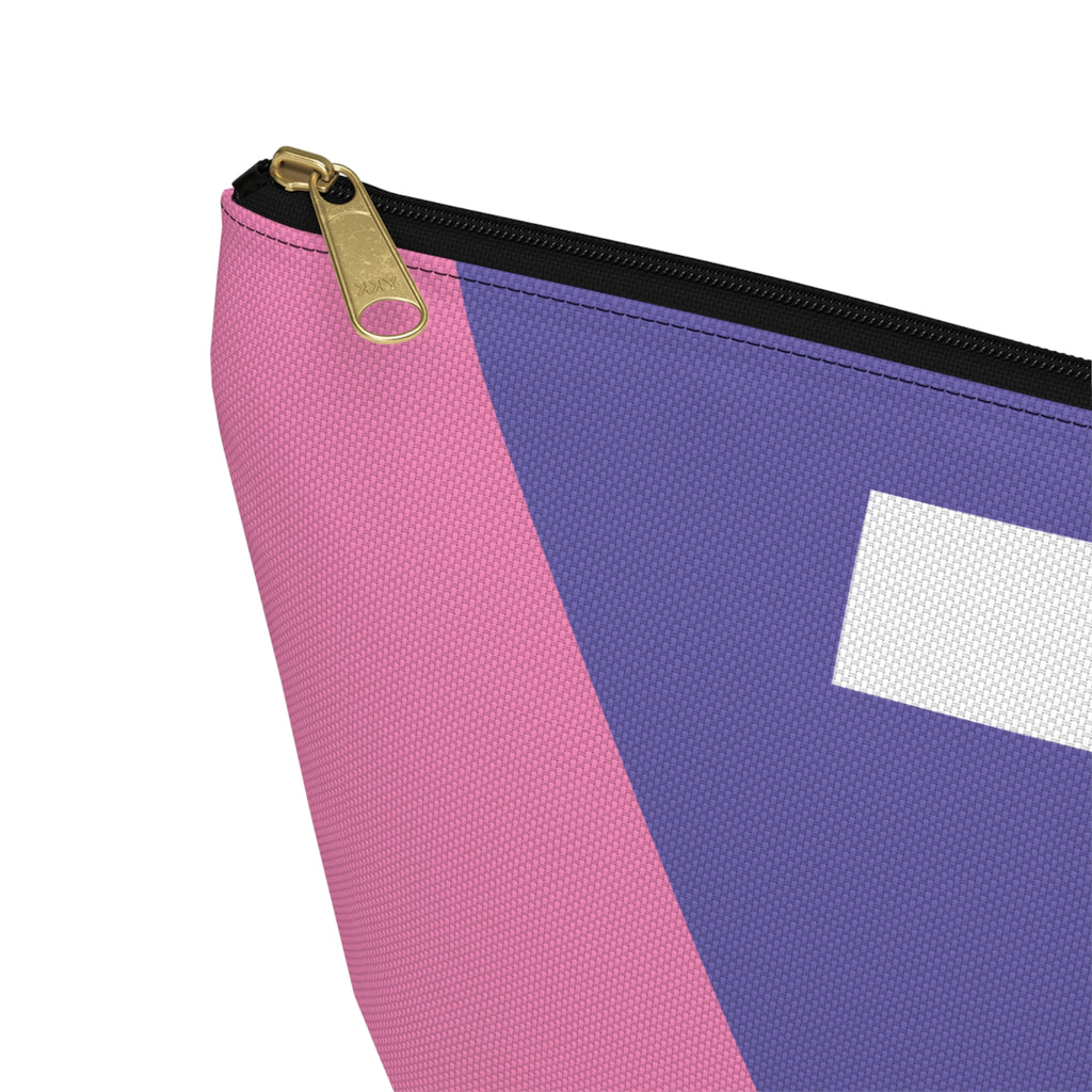 Colorblock Accessory Pouch — Monogram Z T-Bottom Cosmetic Bag