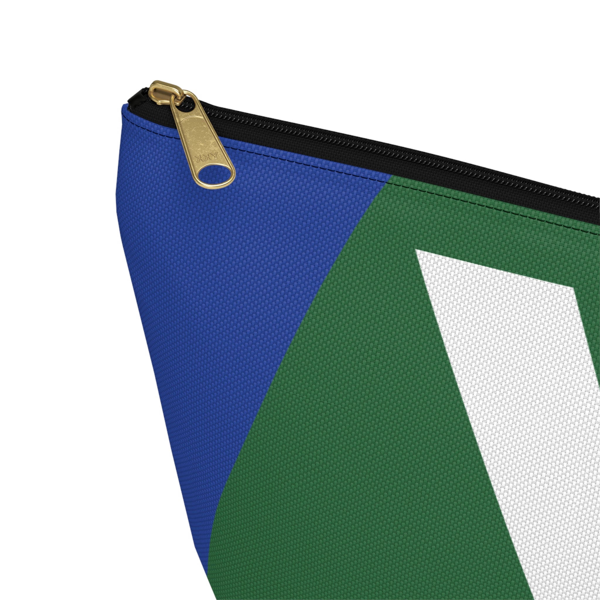 Colorblock Accessory Pouch — Monogram Y T-Bottom Cosmetic Bag