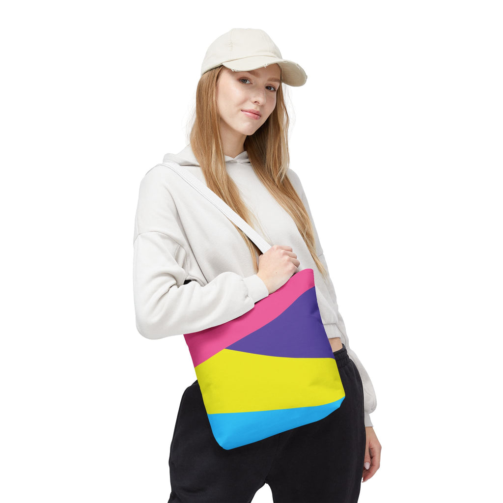 Colorblock Tote Bag
