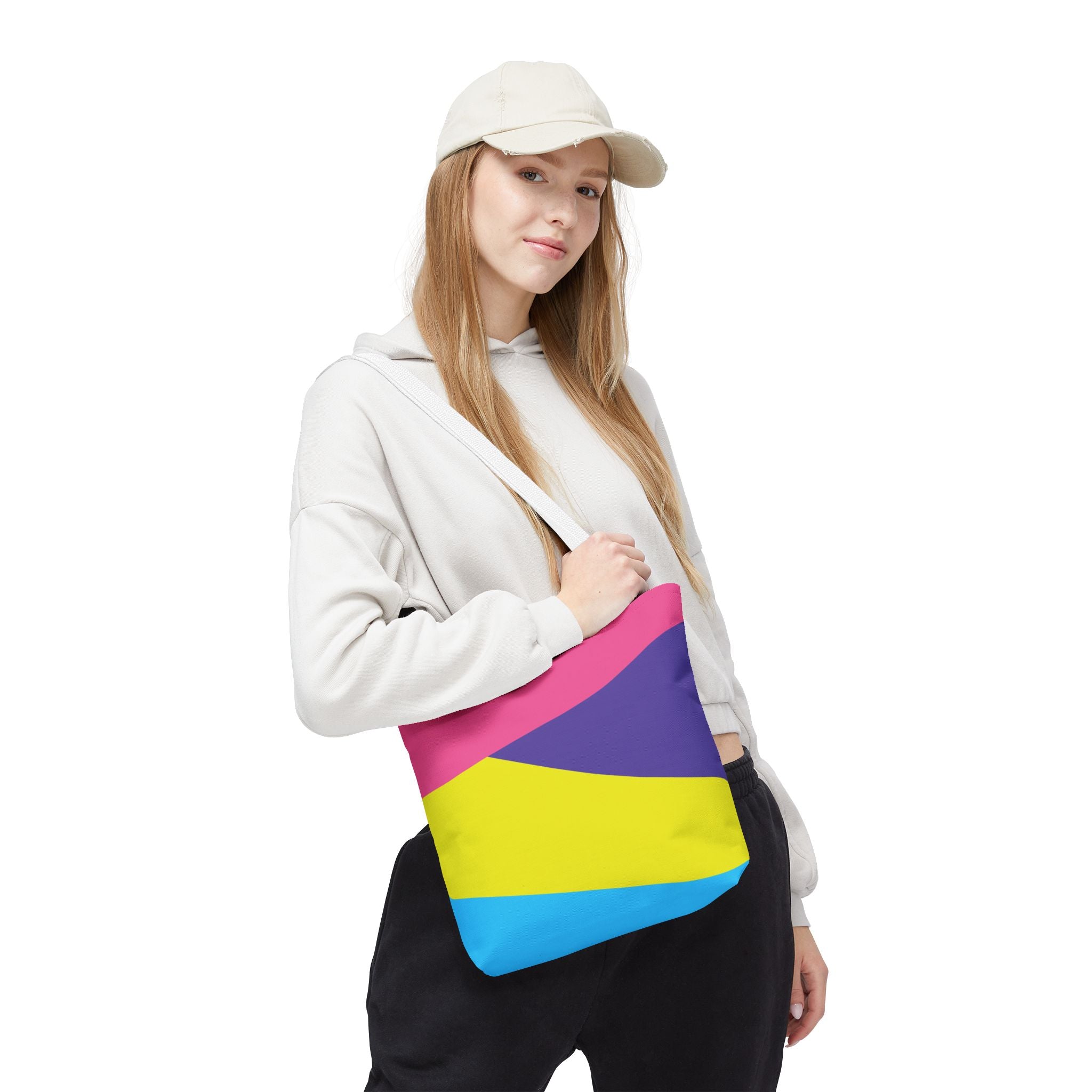 Colorblock Tote Bag
