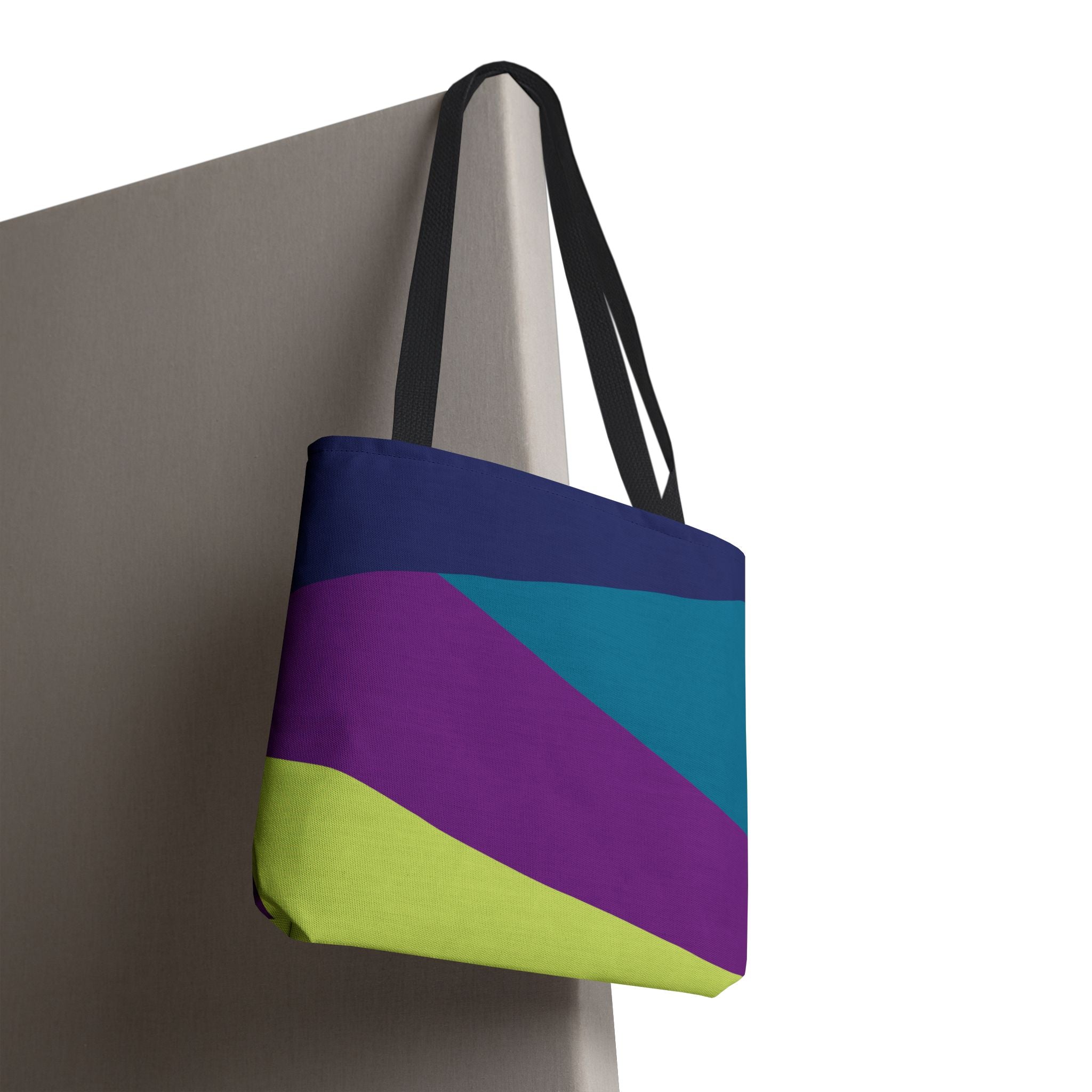 Colorblock Tote Bag