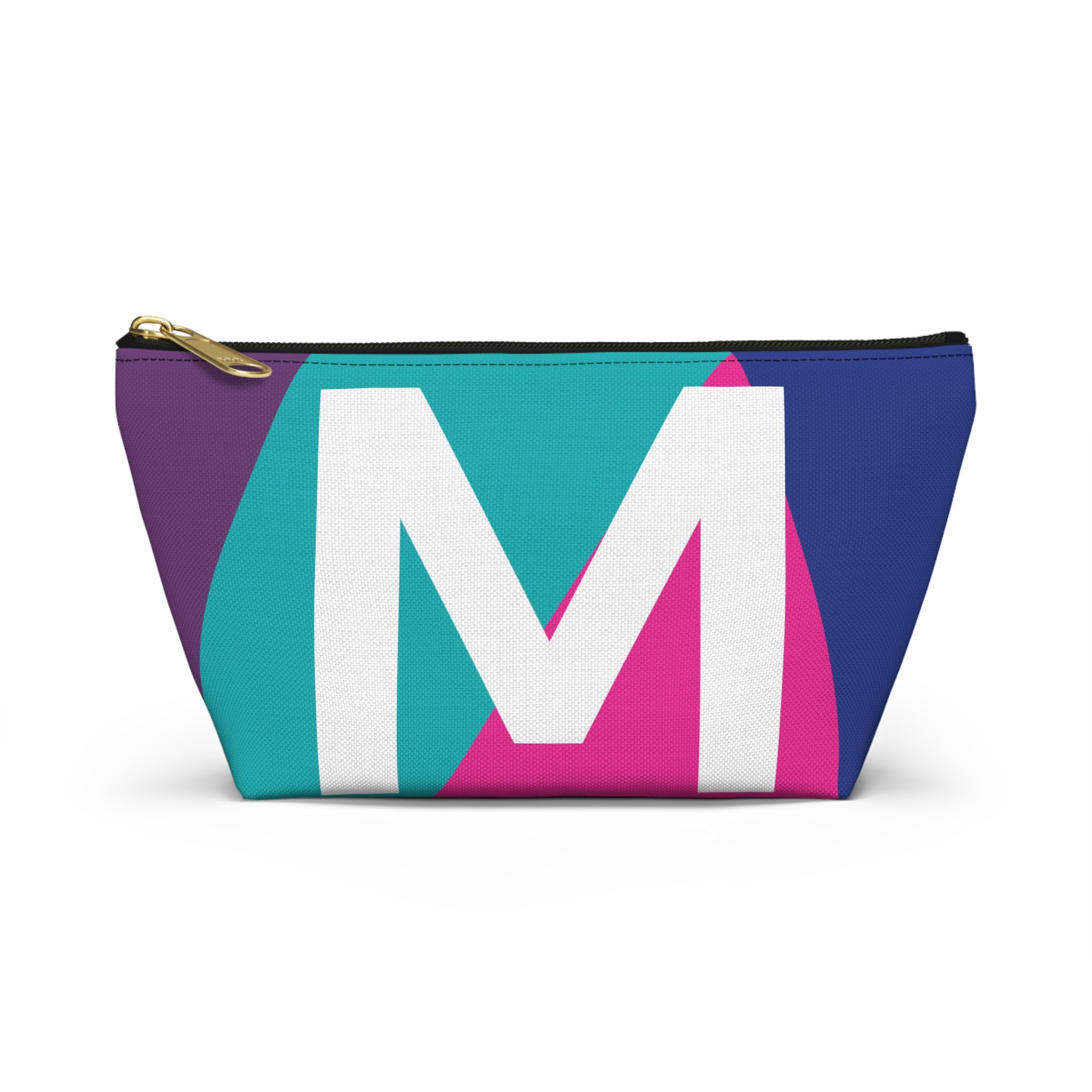Colorblock Accessory Pouch — Monogram M T-Bottom Cosmetic Bag