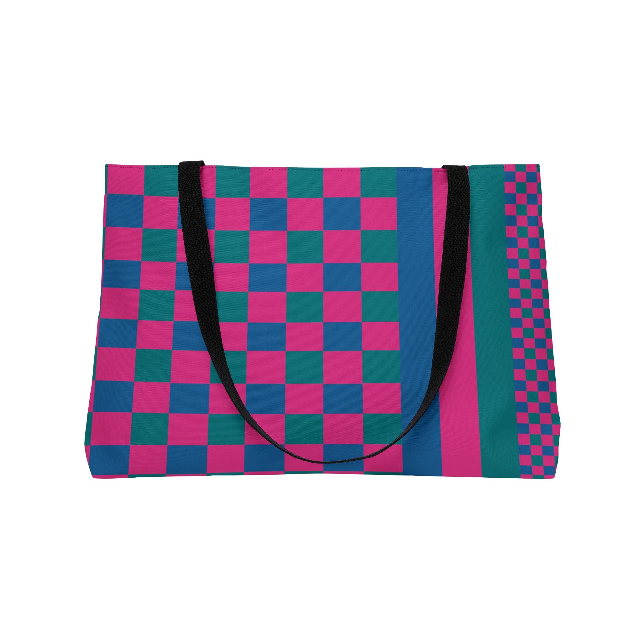 Colorblock Tote Bag