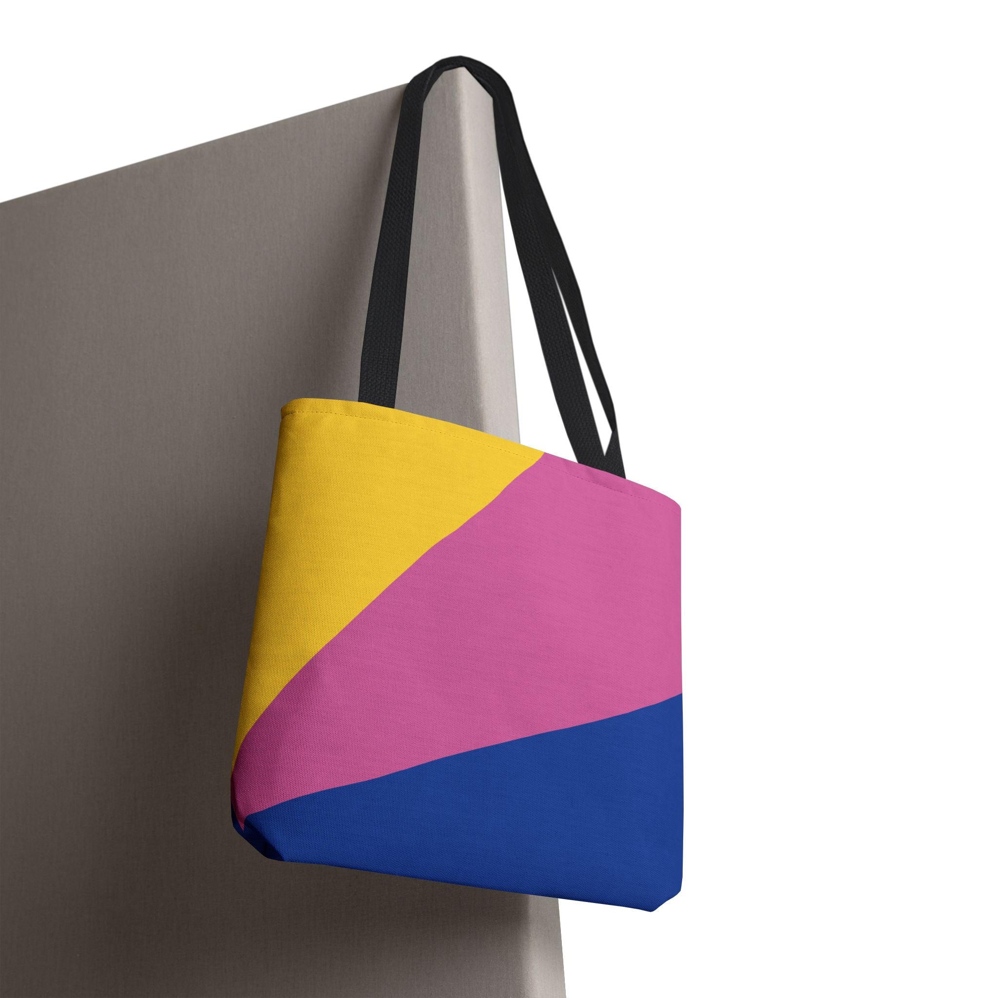 Colorblock Tote Bag