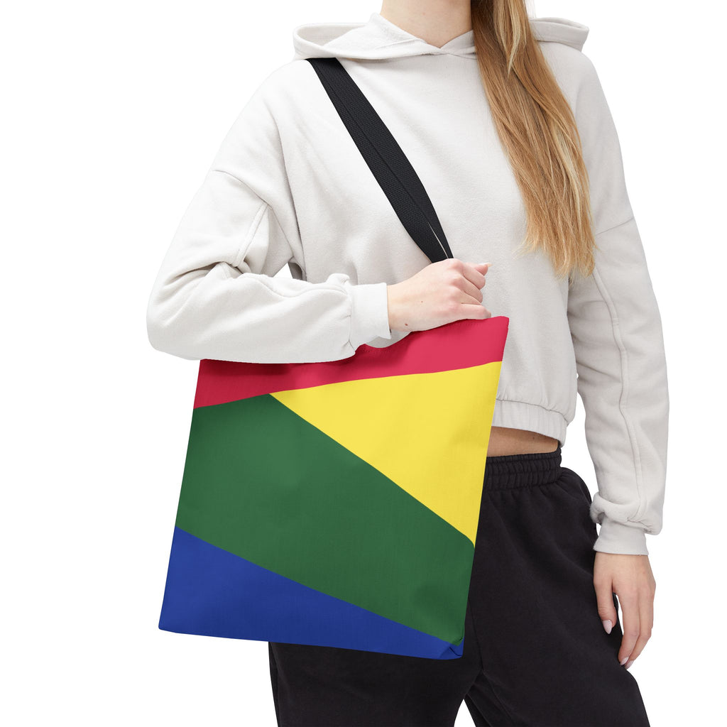 Colorblock Tote Bag