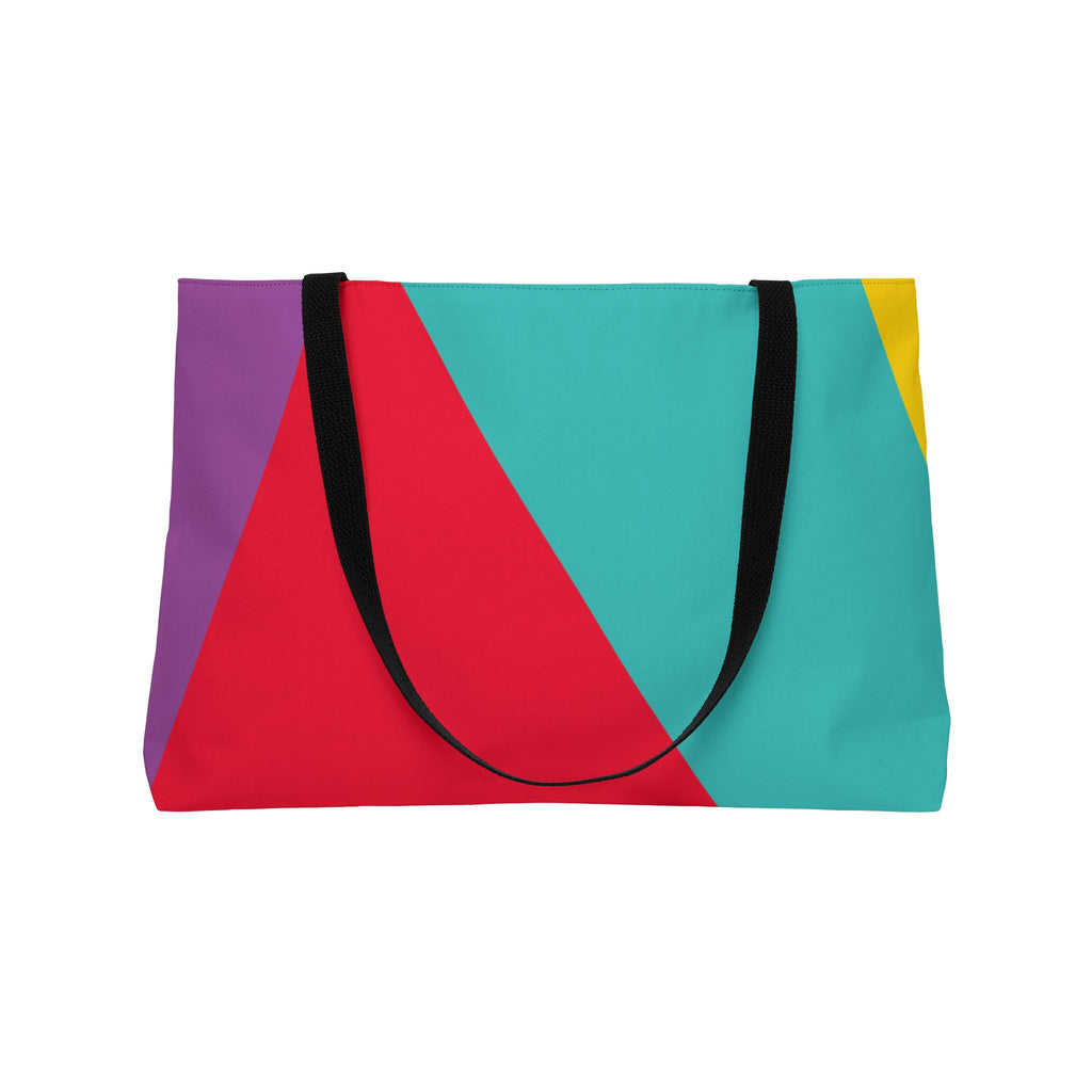 Colorblock Tote Bag