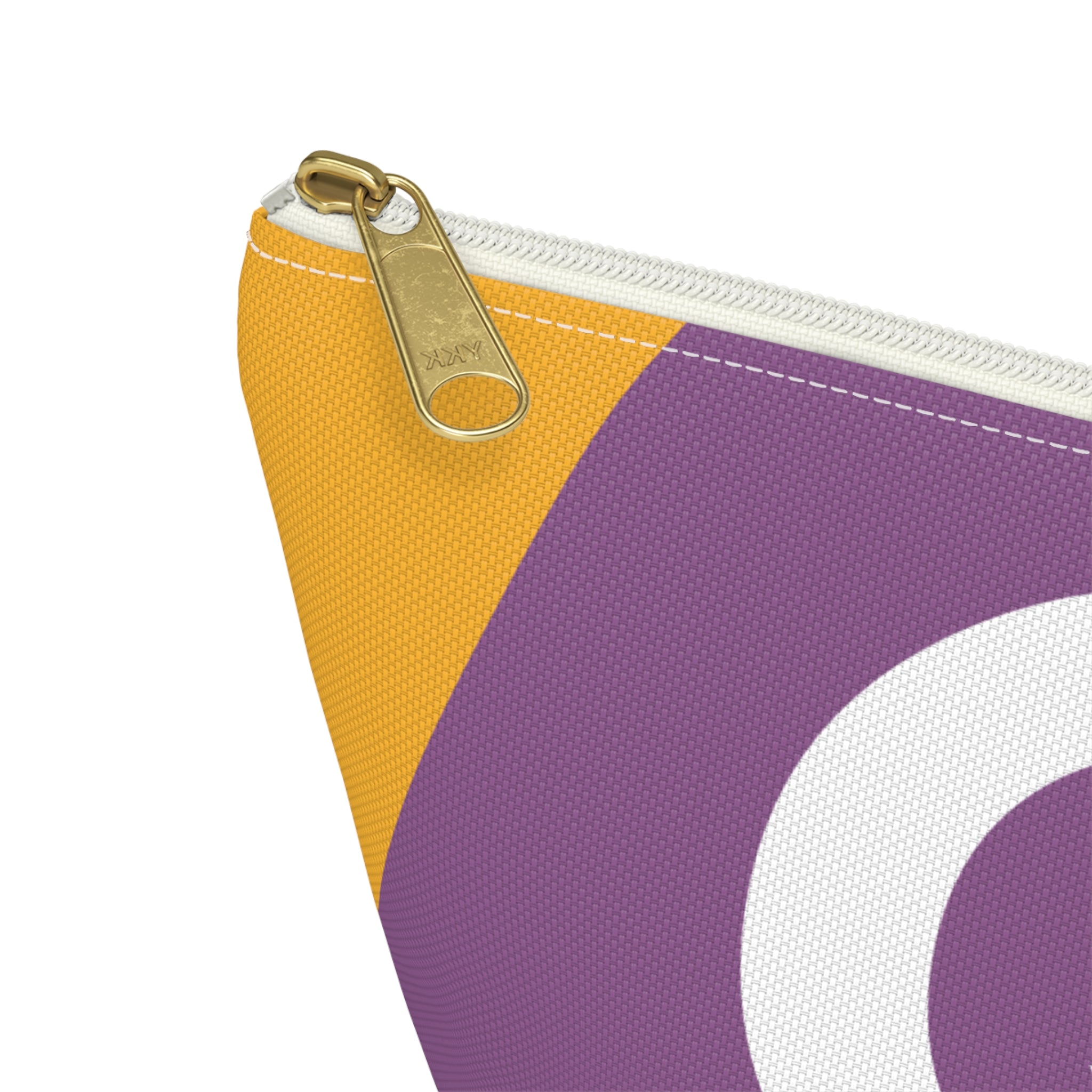 Colorblock Accessory Pouch — Monogram Q T-Bottom Cosmetic Bag