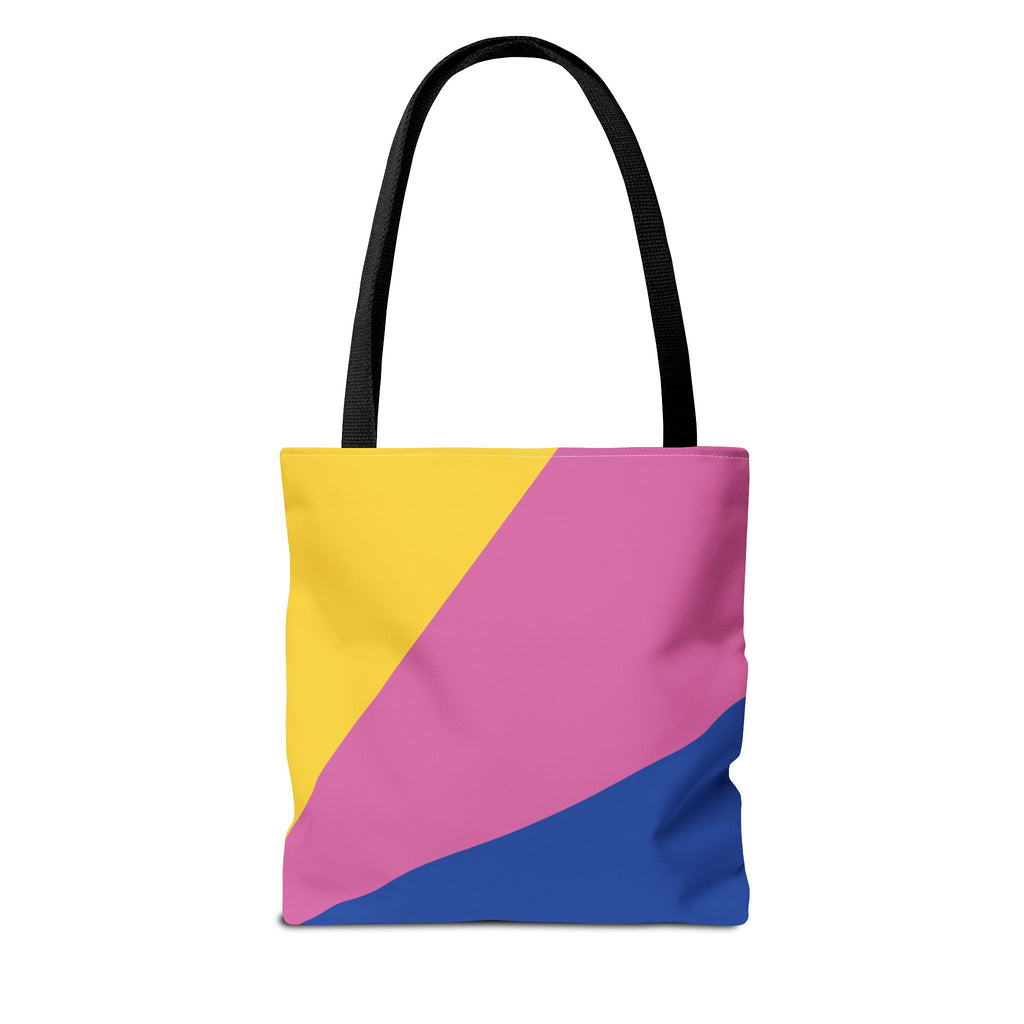 Colorblock Tote Bag