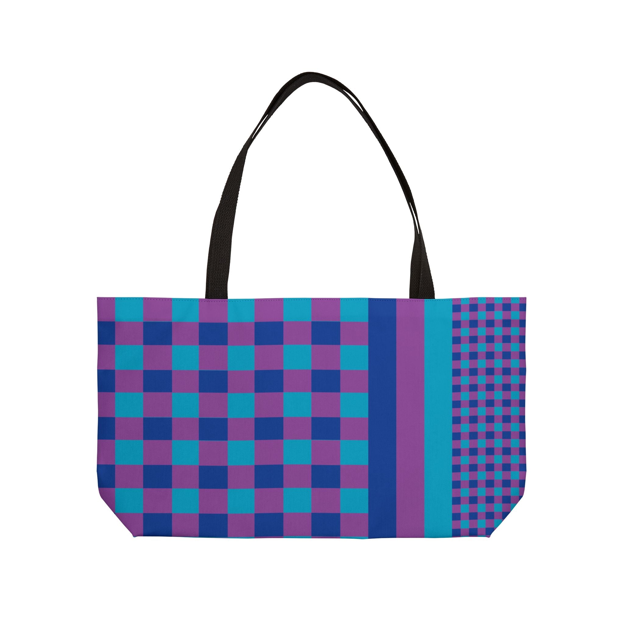 Colorblock Tote Bag