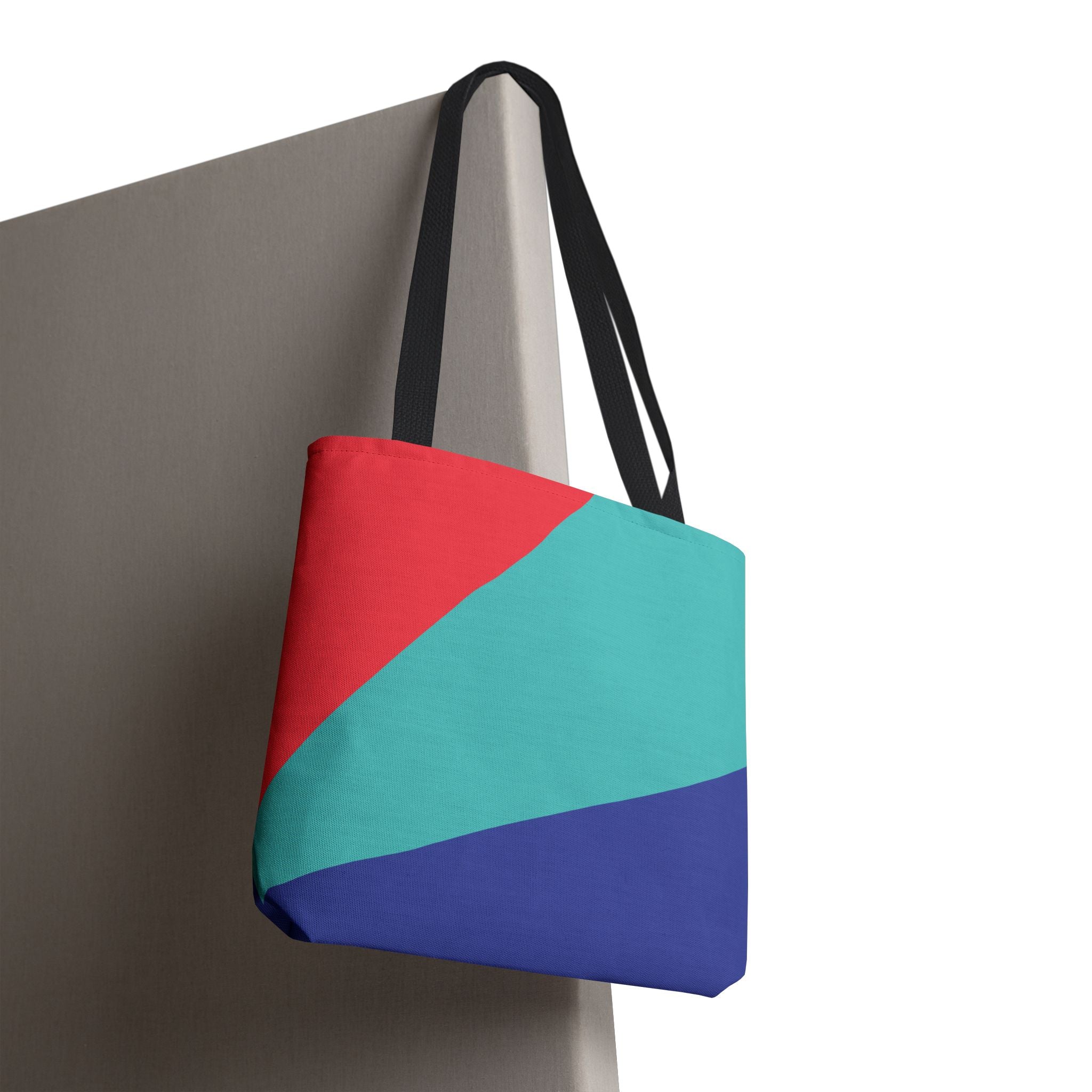 Colorblock Tote Bag