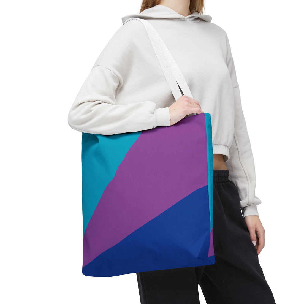 Colorblock Tote Bag