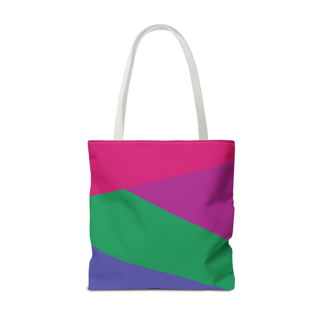 Colorblock Tote Bag