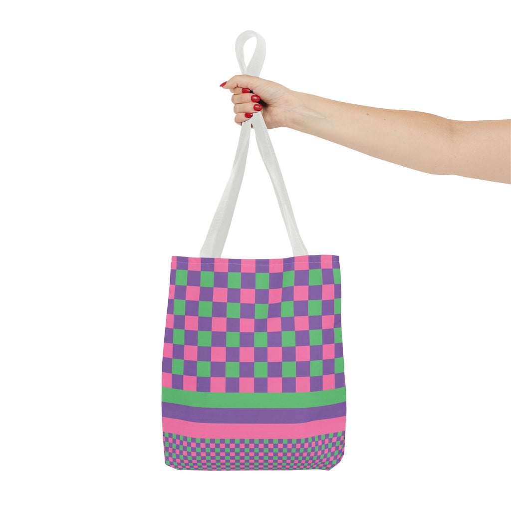 Colorblock Tote Bag