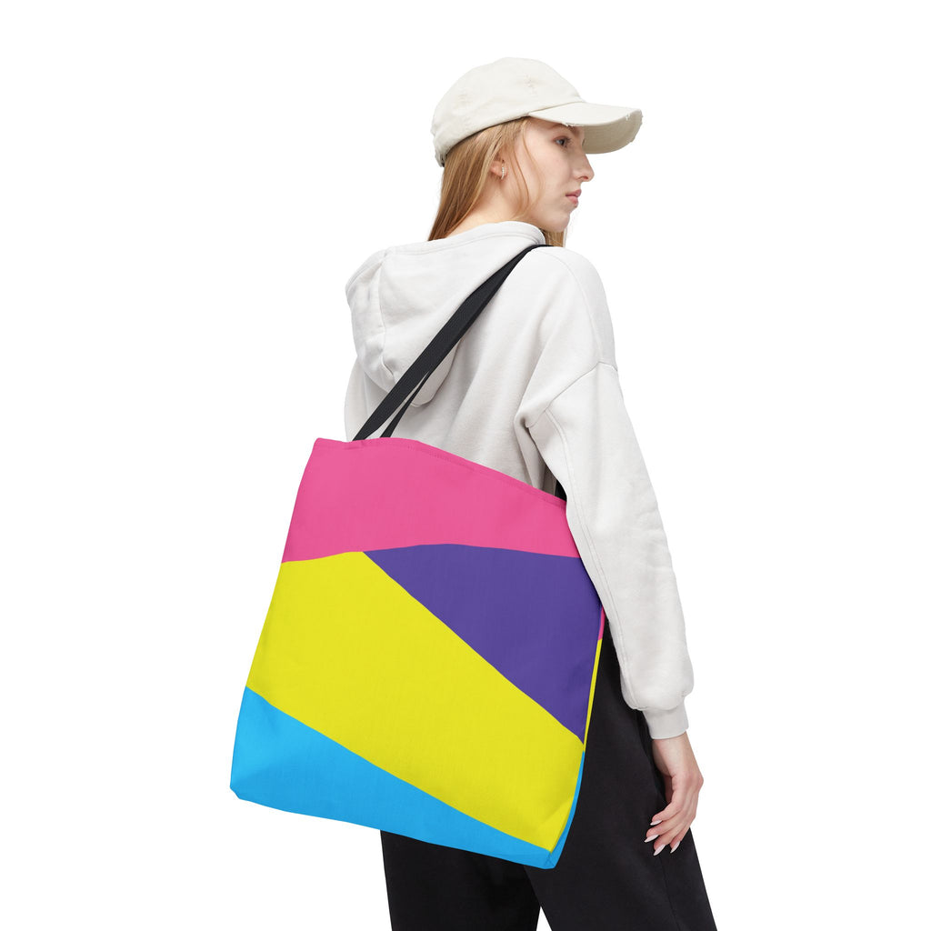 Colorblock Tote Bag