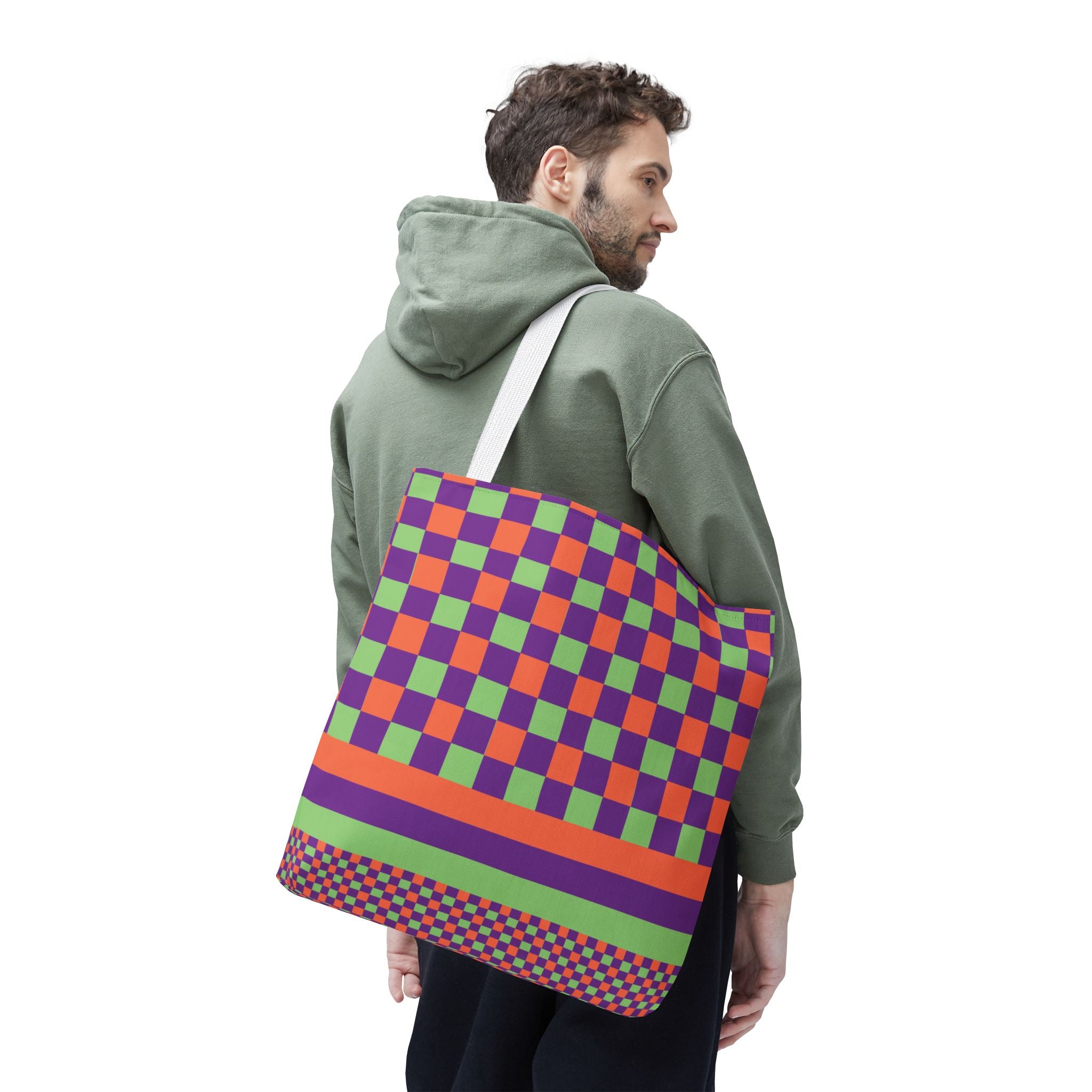Colorblock Tote Bag