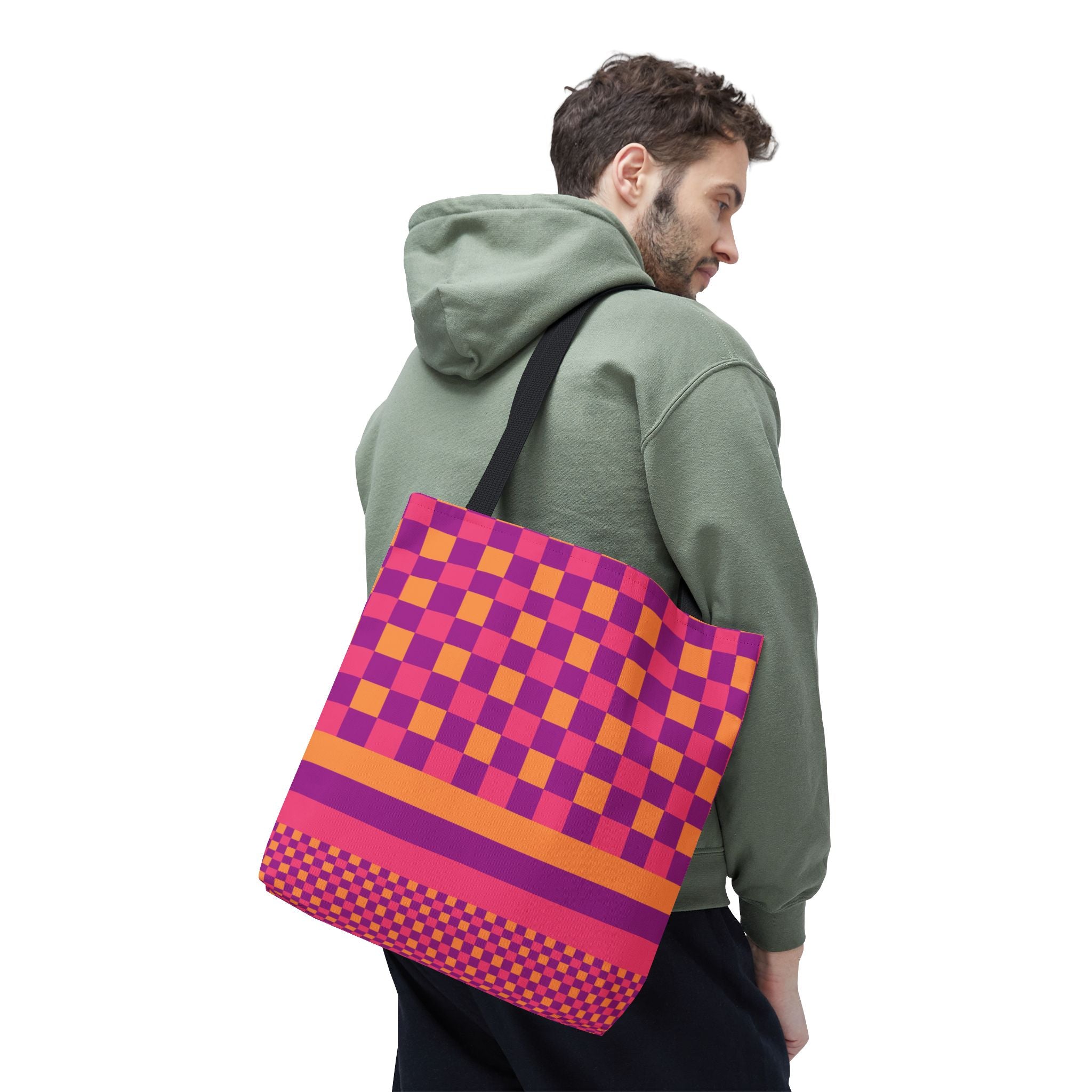 Colorblock Tote Bag