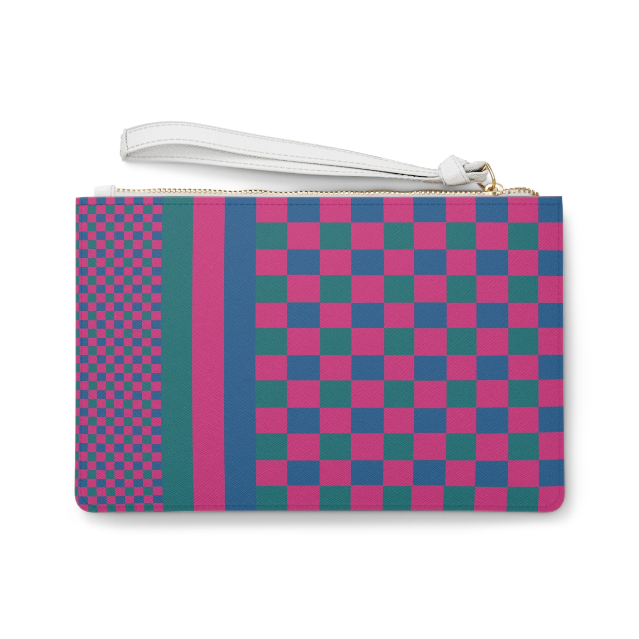 Colorblock Clutch Bag