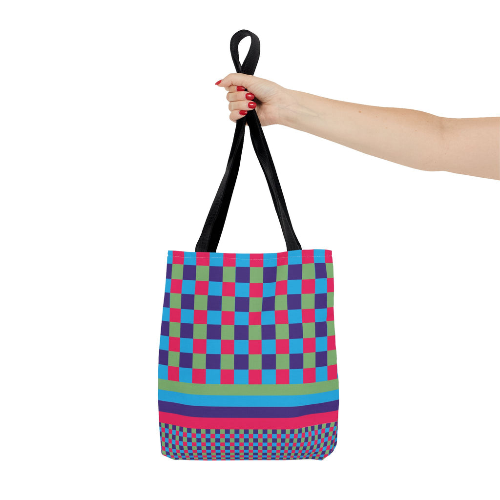 Colorblock Tote Bag