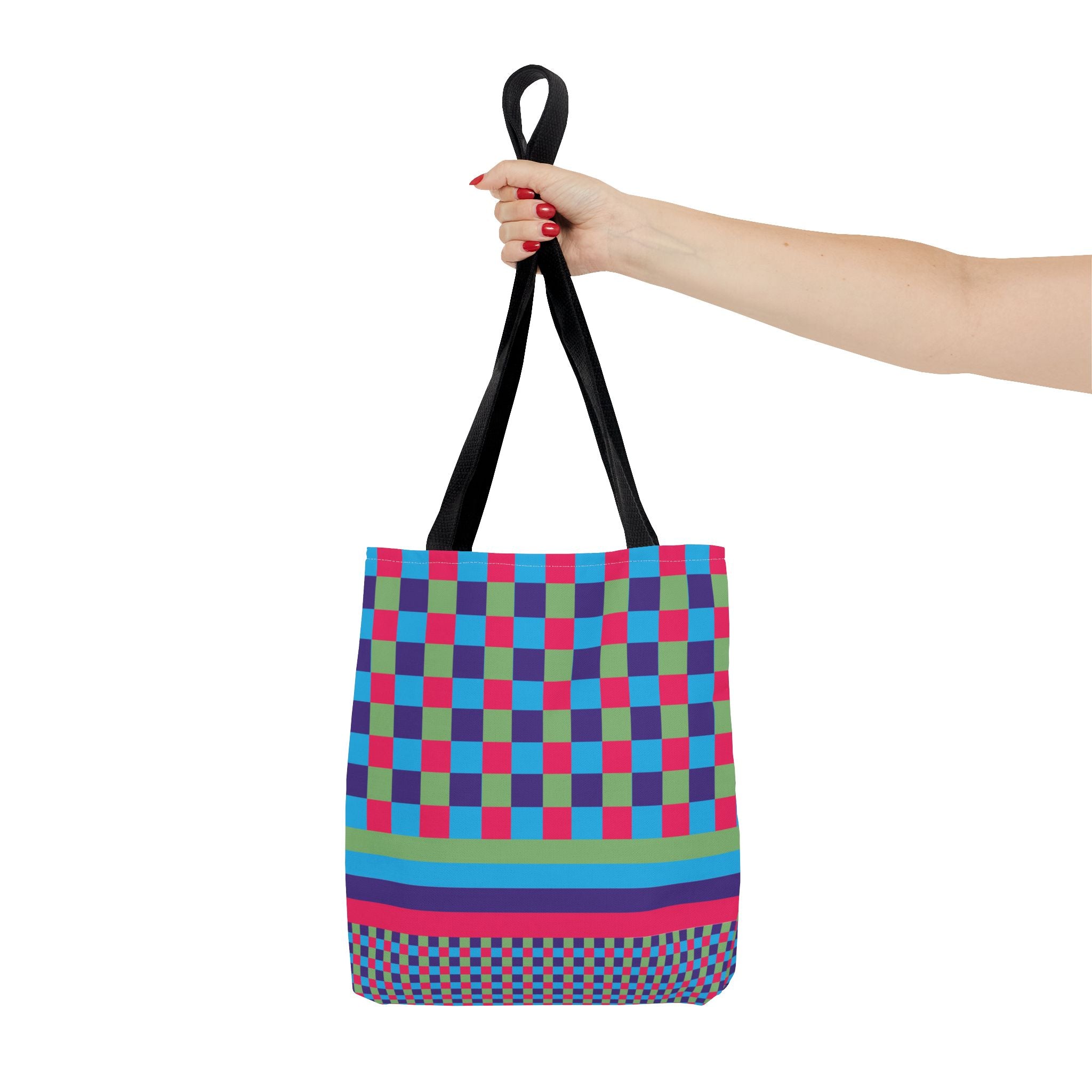 Colorblock Tote Bag