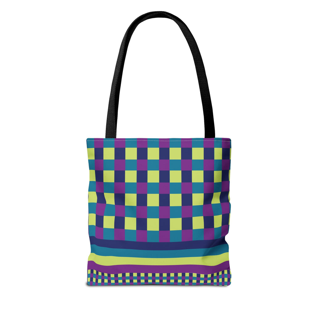 Colorblock Tote Bag