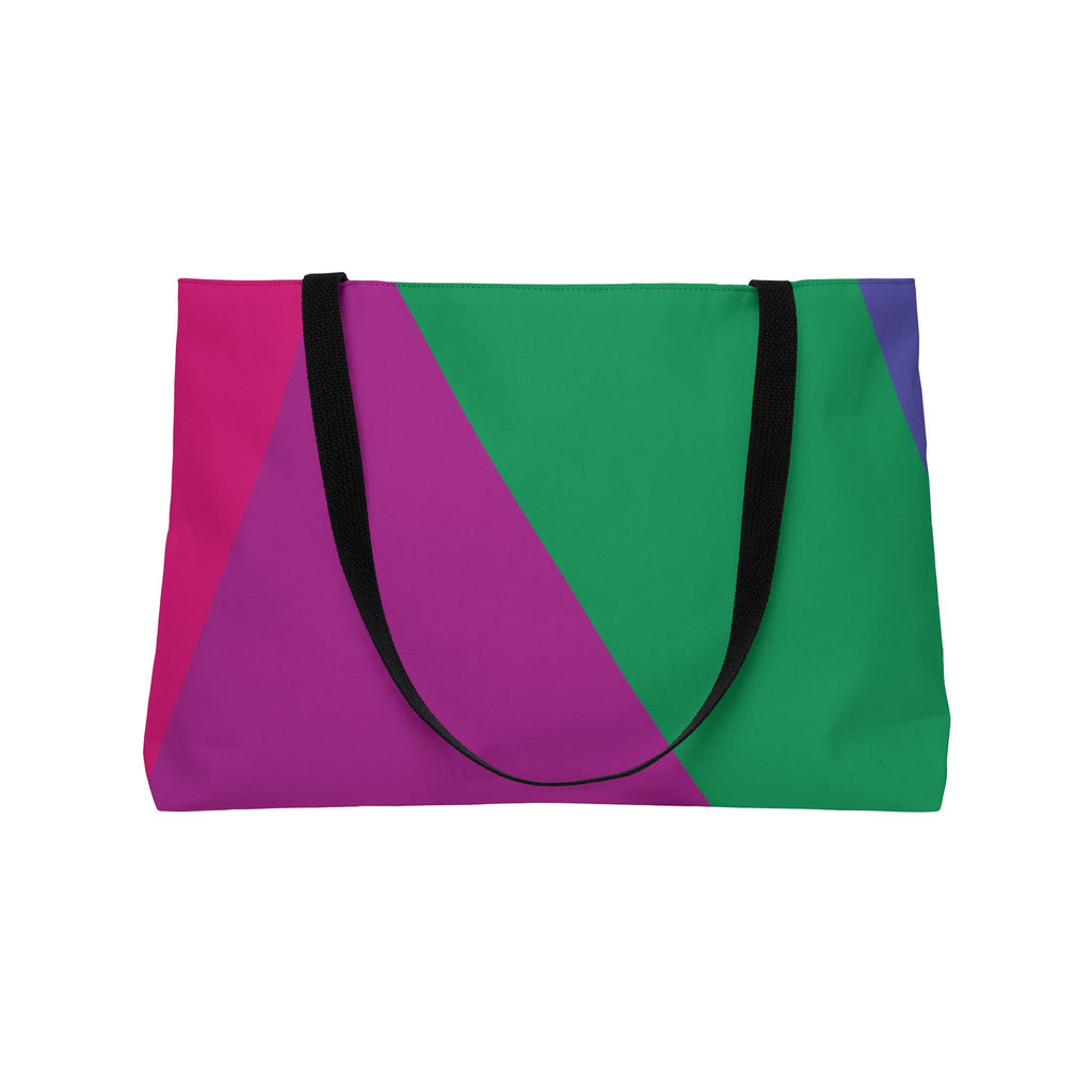 Colorblock Tote Bag
