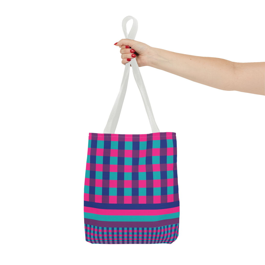 Colorblock Tote Bag