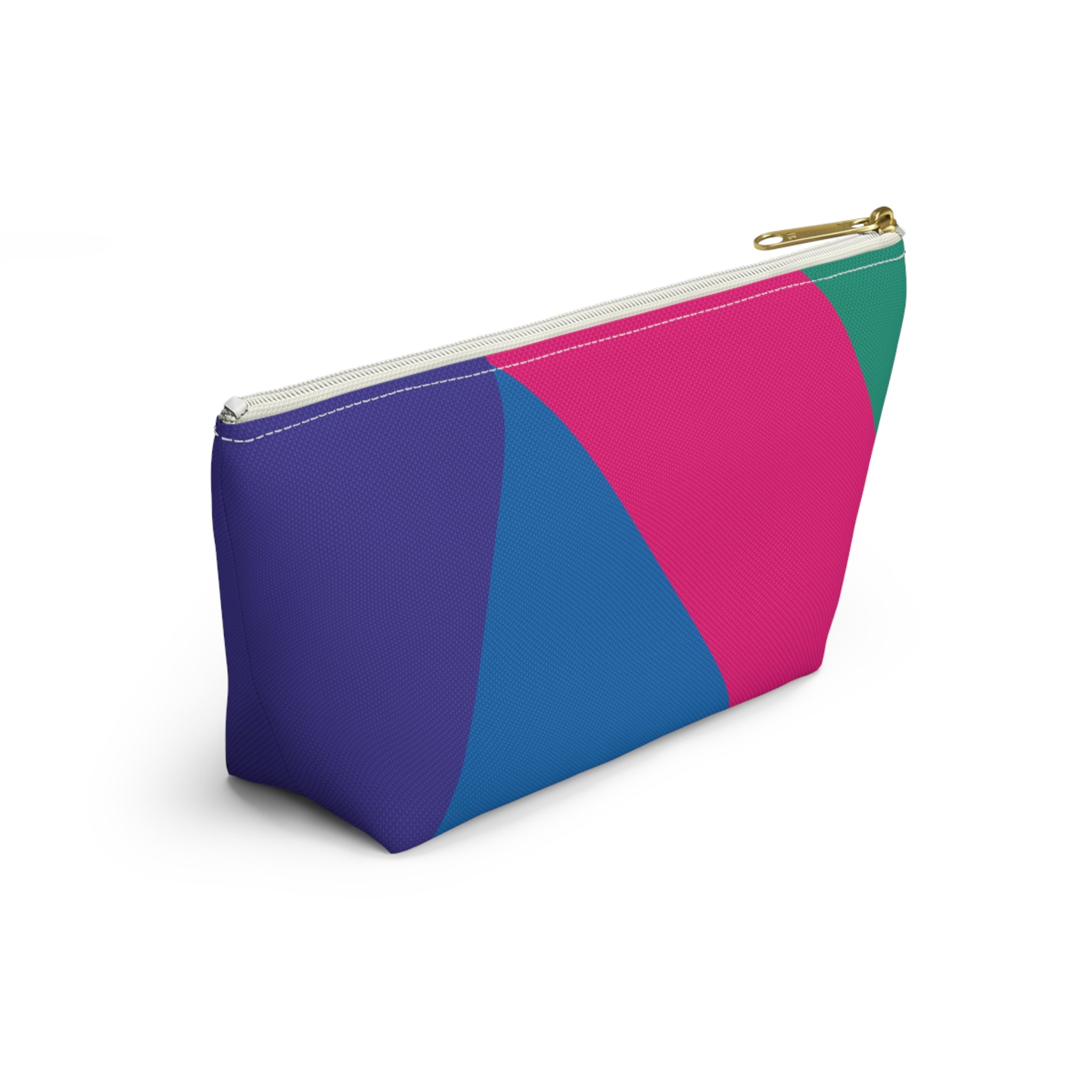 Colorblock Accessory Pouch