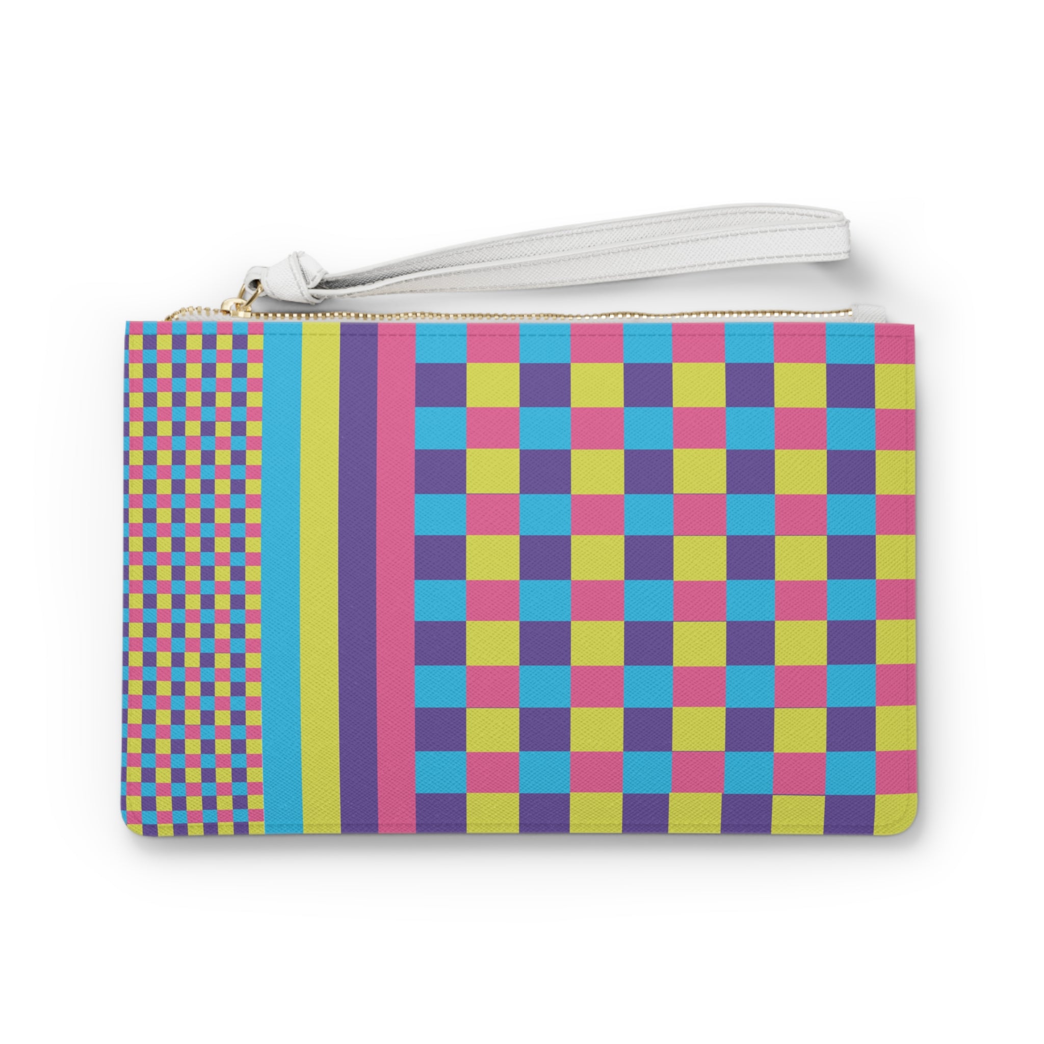 Colorblock Clutch Bag