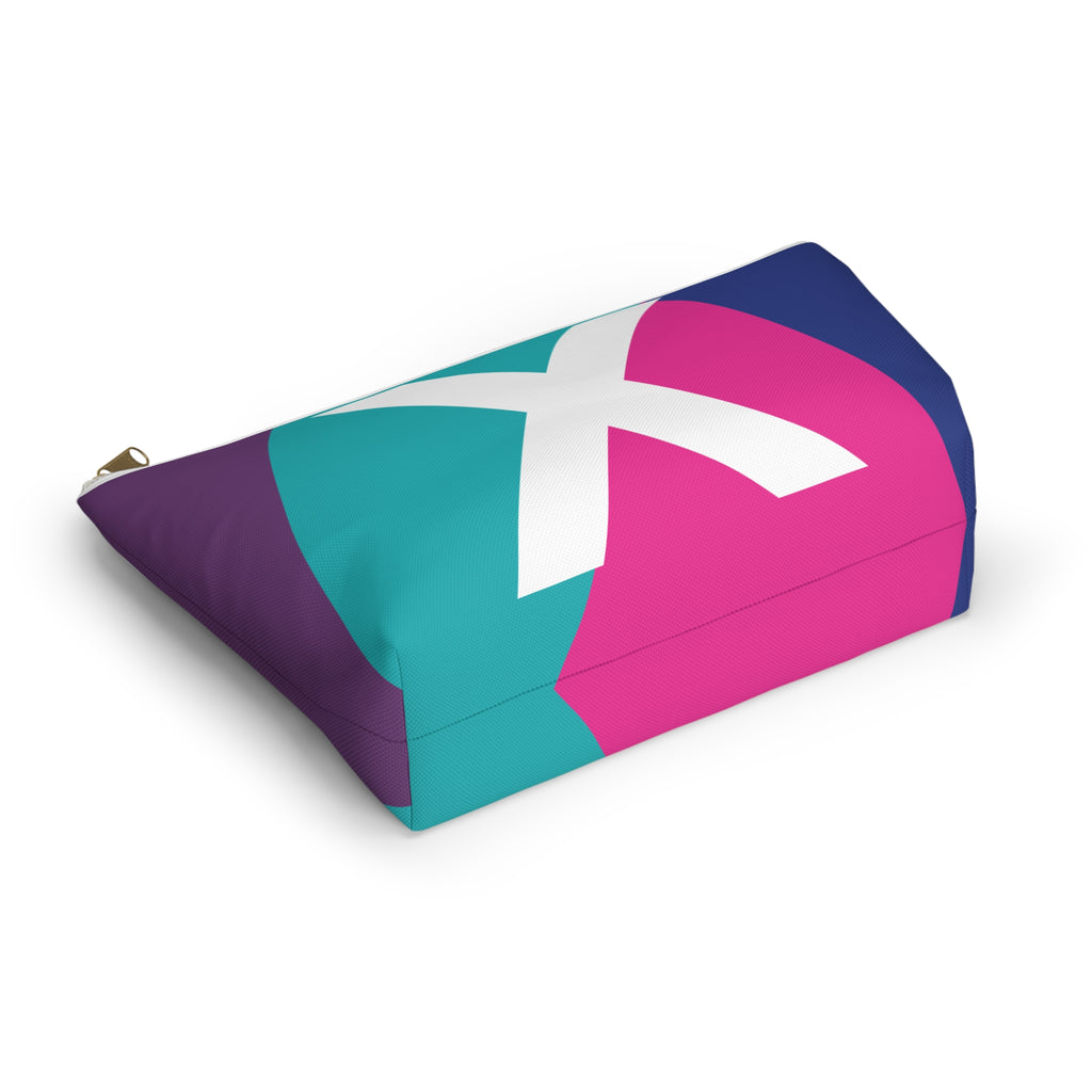 Colorblock Accessory Pouch — Monogram X T-Bottom Cosmetic Bag