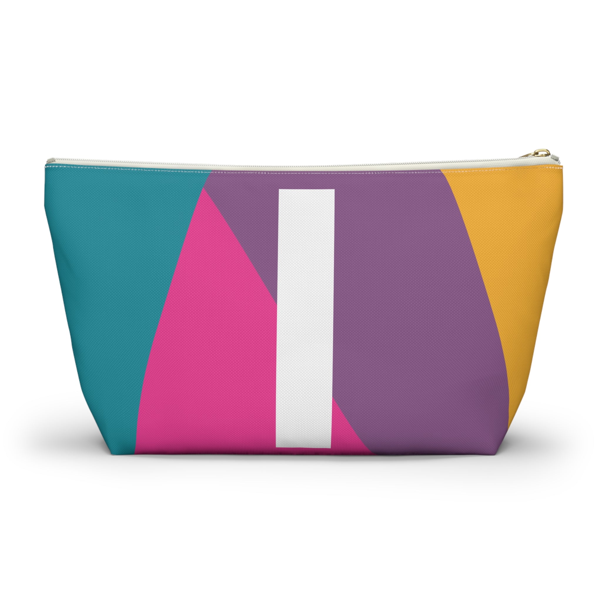 Colorblock Accessory Pouch — Monogram I T-Bottom Cosmetic Bag