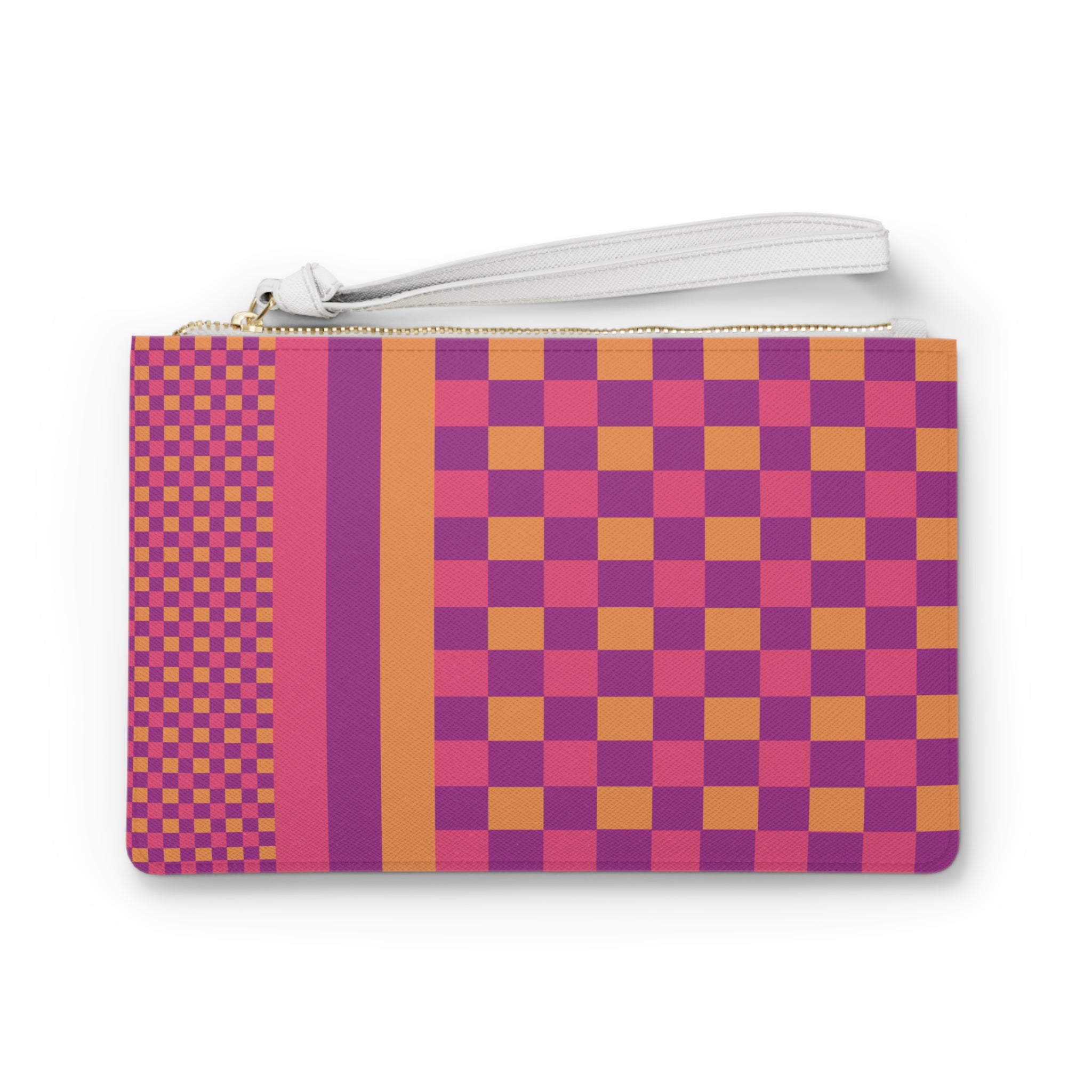 Colorblock Clutch Bag
