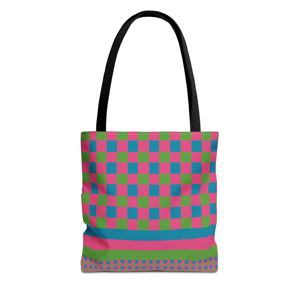 Colorblock Tote Bag