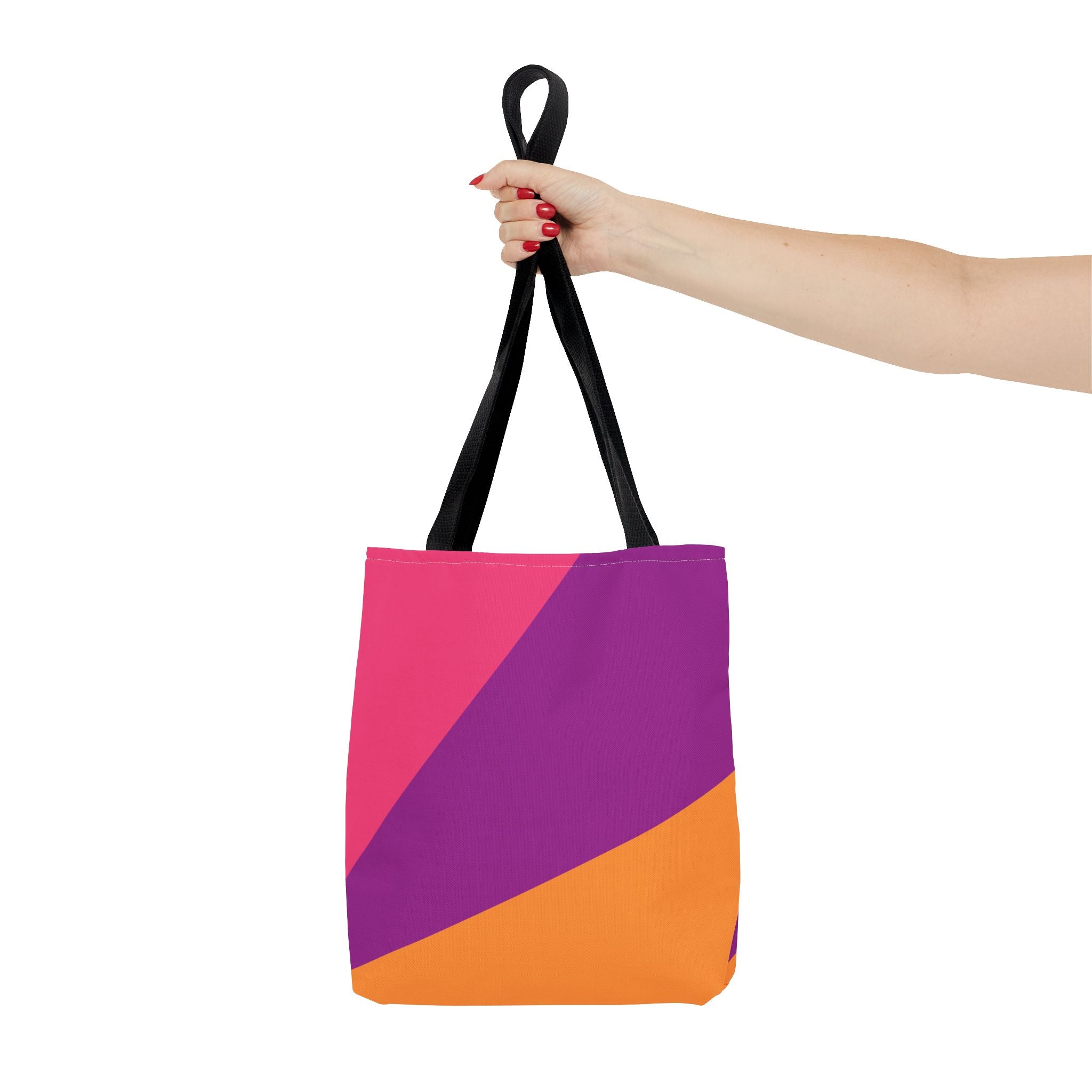 Colorblock Tote Bag