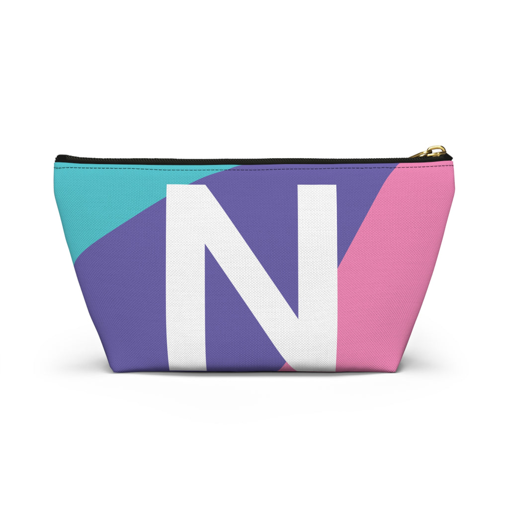 Colorblock Accessory Pouch — Monogram N T-Bottom Cosmetic Bag