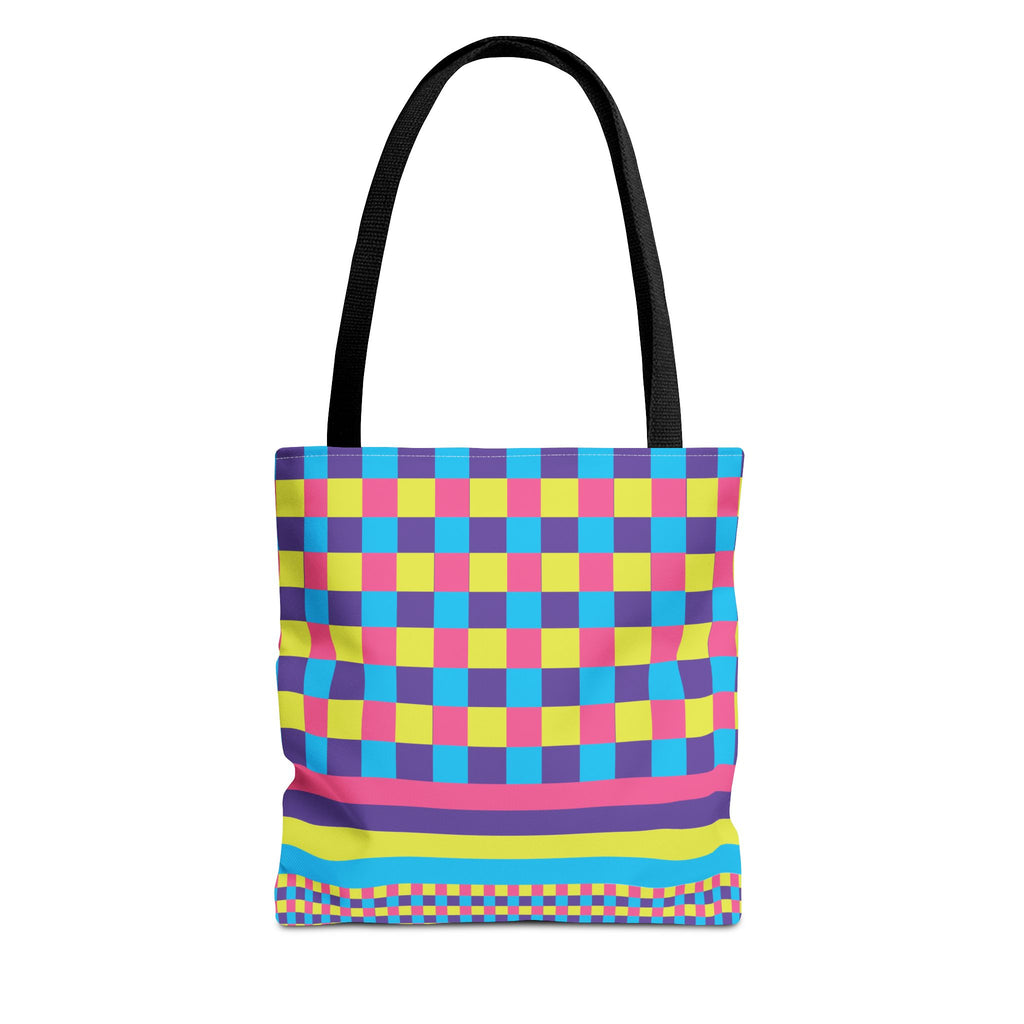 Colorblock Tote Bag