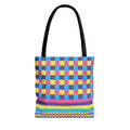 Colorblock Tote Bag