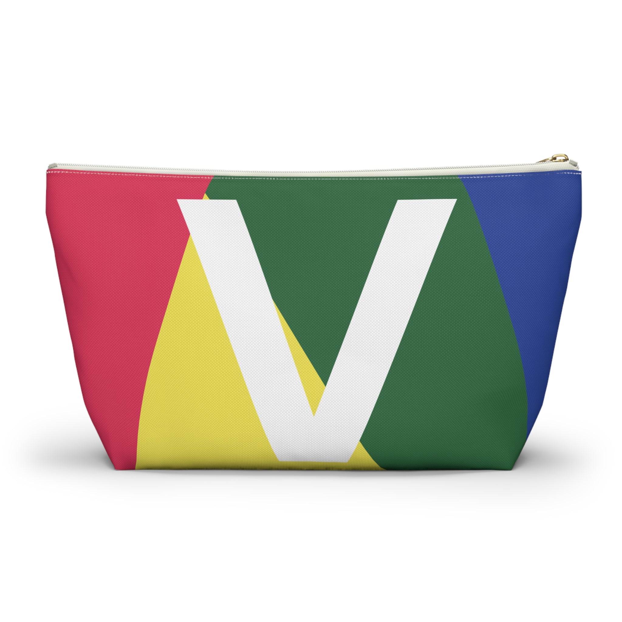 Colorblock Accessory Pouch — Monogram V T-Bottom Cosmetic Bag
