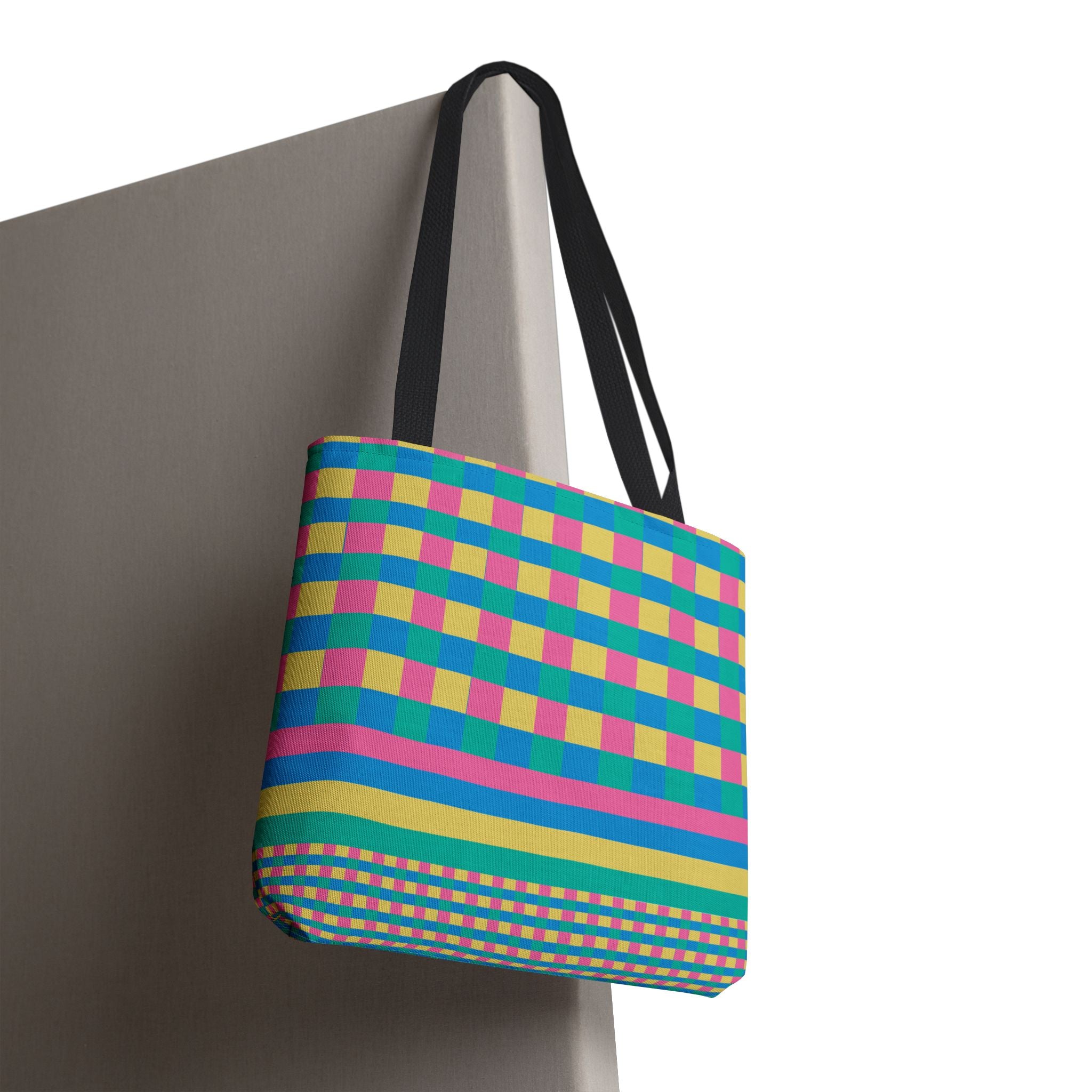Colorblock Tote Bag