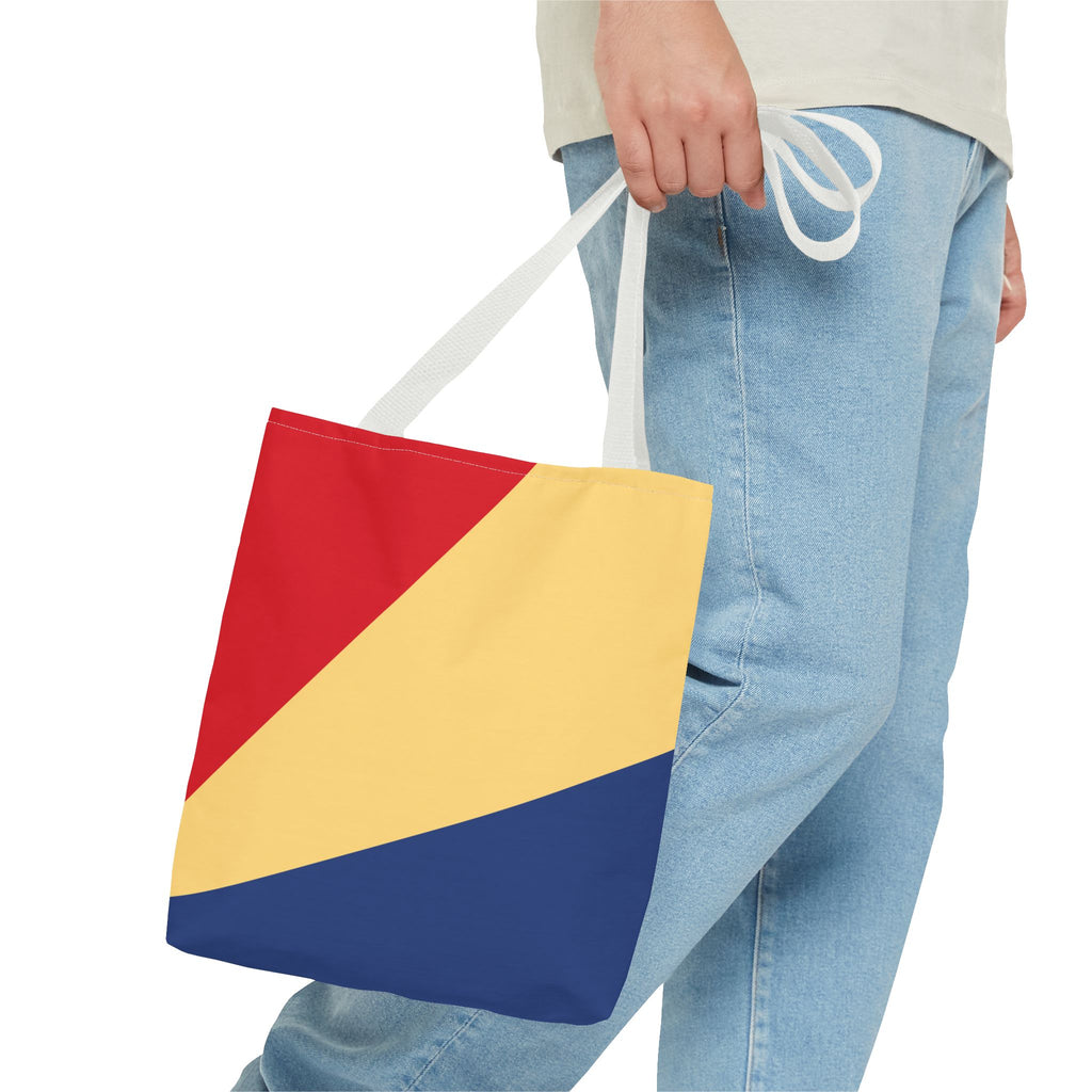 Colorblock Tote Bag