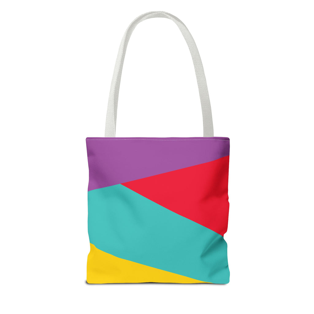 Colorblock Tote Bag
