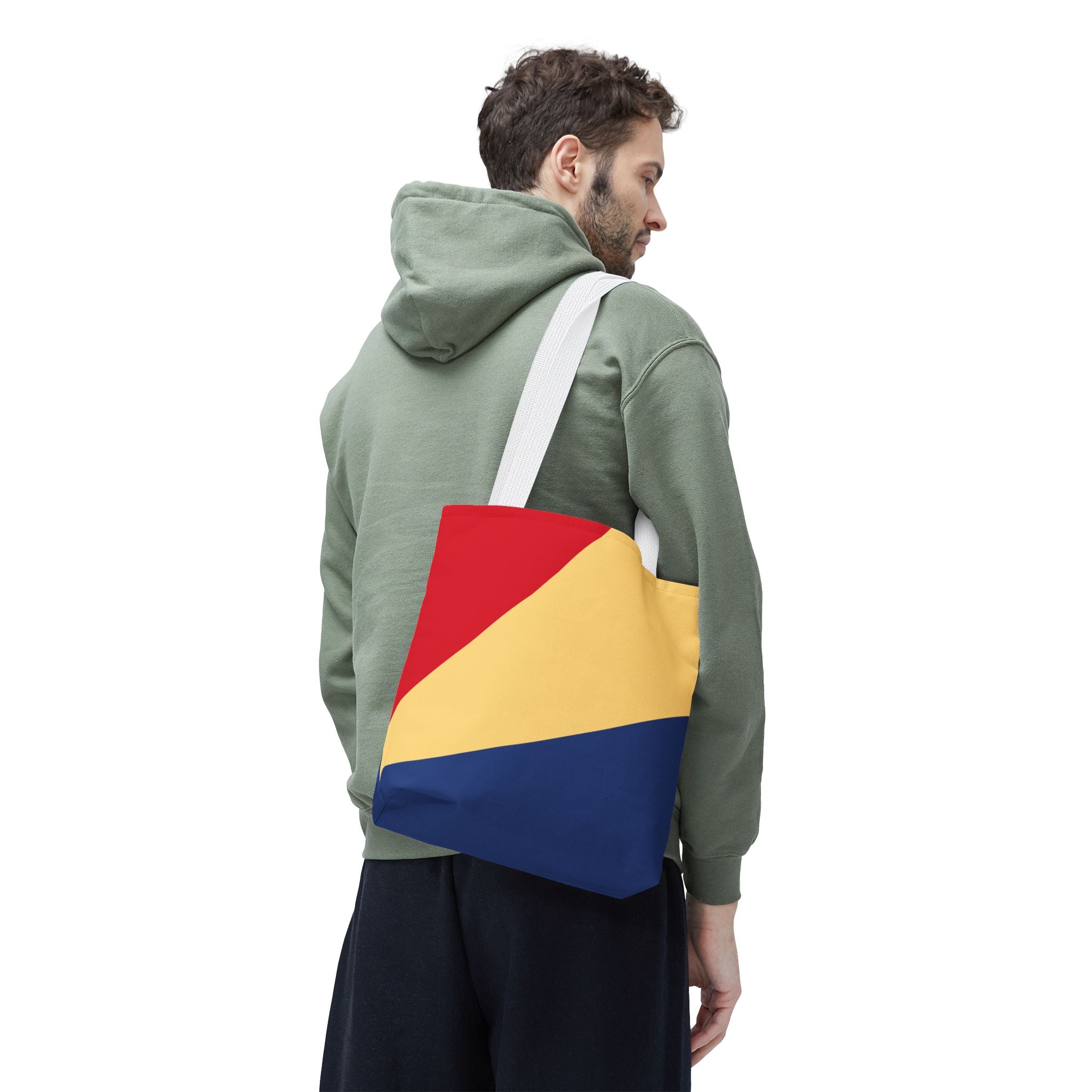 Colorblock Tote Bag