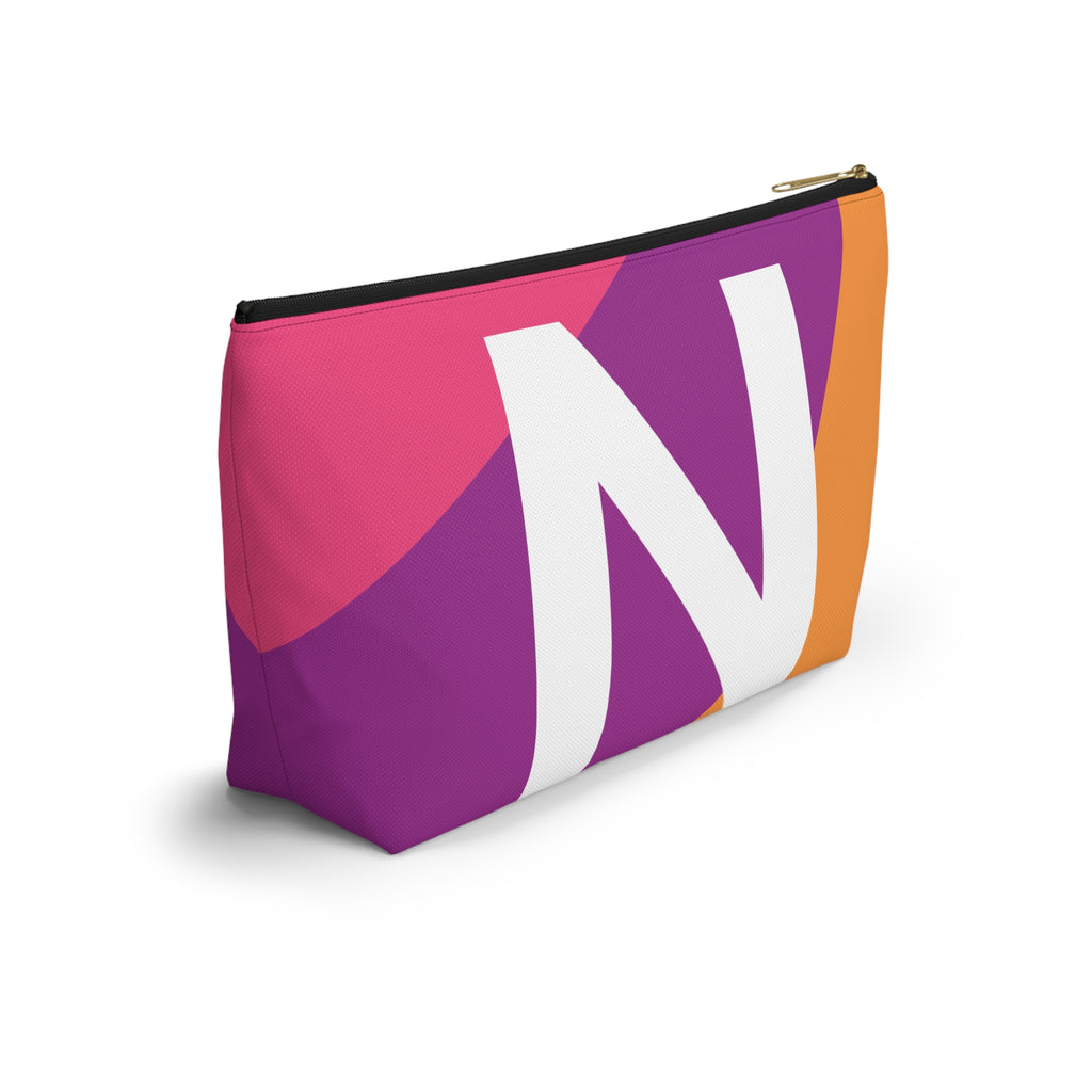 Colorblock Accessory Pouch — Monogram N T-Bottom Cosmetic Bag