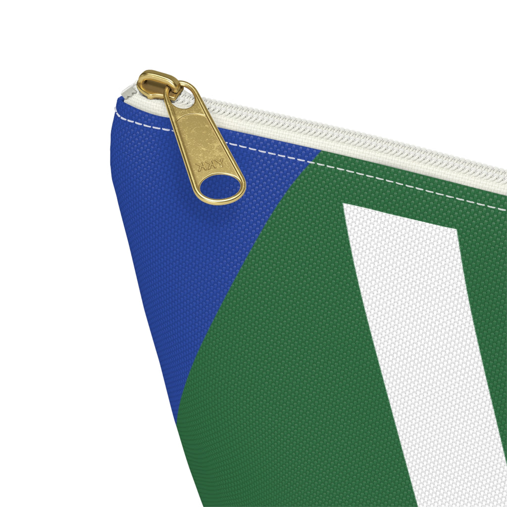Colorblock Accessory Pouch — Monogram V T-Bottom Cosmetic Bag