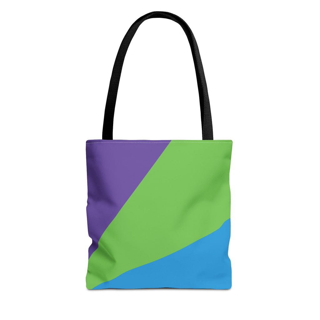 Colorblock Tote Bag