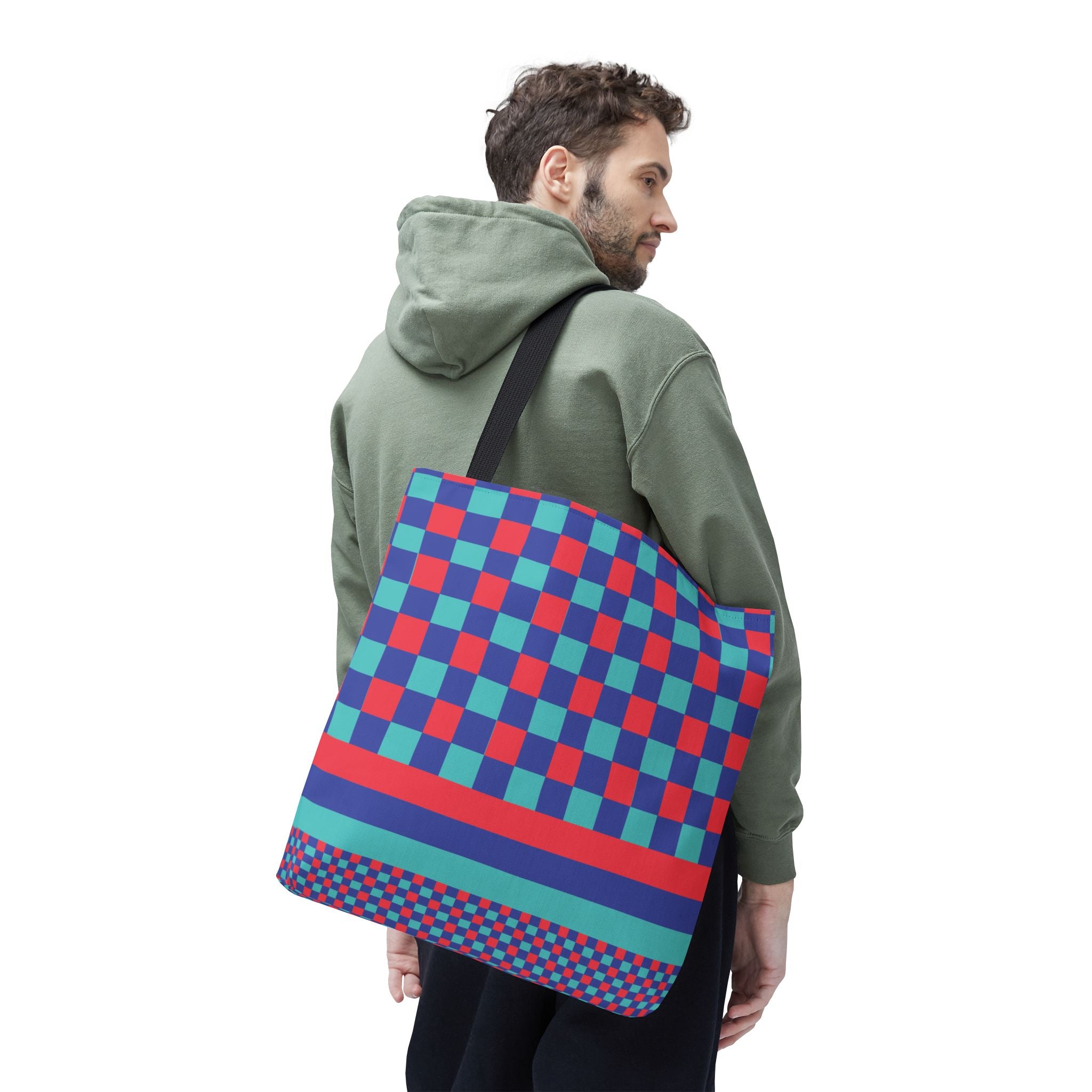 Colorblock Tote Bag